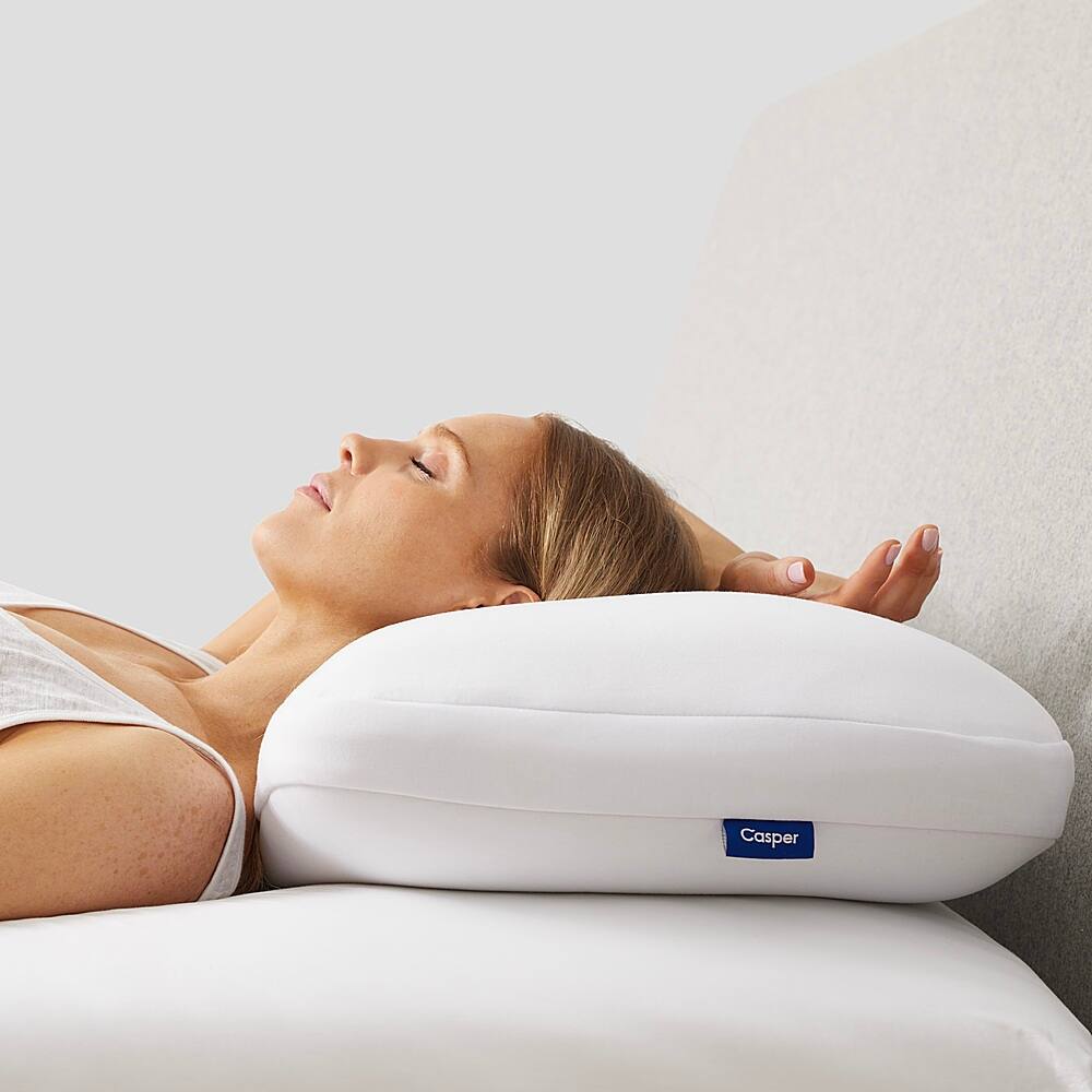 Casper - Hybrid Pillow - White - Image 4