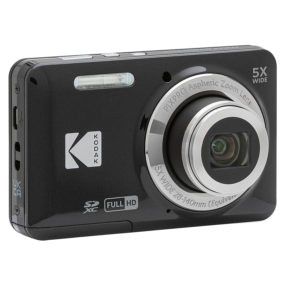 Kodak - PIXPRO FZ55-BK - Black - Image 2