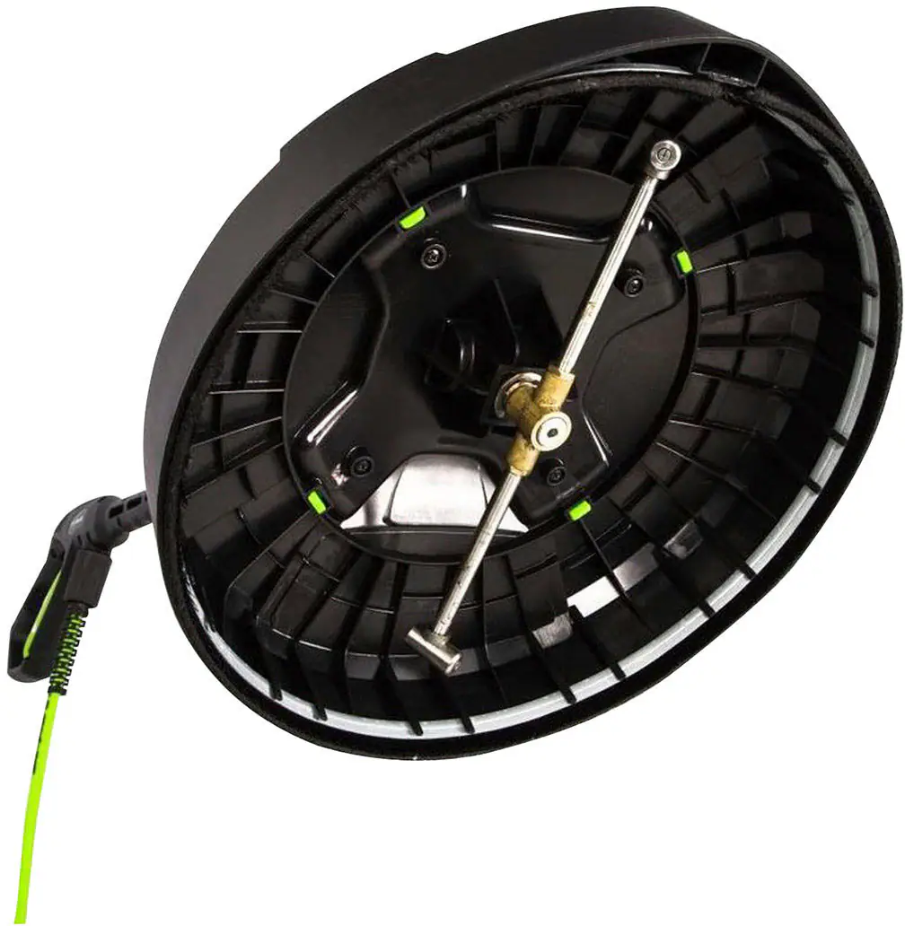 Greenworks - 15" Pressure Washer Surface Cleaner Attachment (3100 PSI MAX) - Black/Green - Image 2