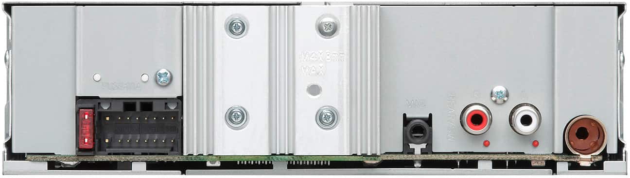 JVC - Bluetooth Digital Media (DM) Receiver with Glare Free Display and Variable Color - Black - Image 4