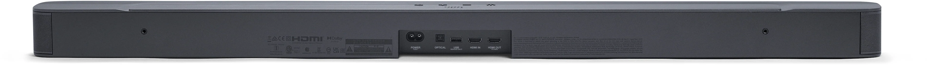 JBL - 2.1 Channel Soundbar with Wireless Subwoofer - Black - Image 6