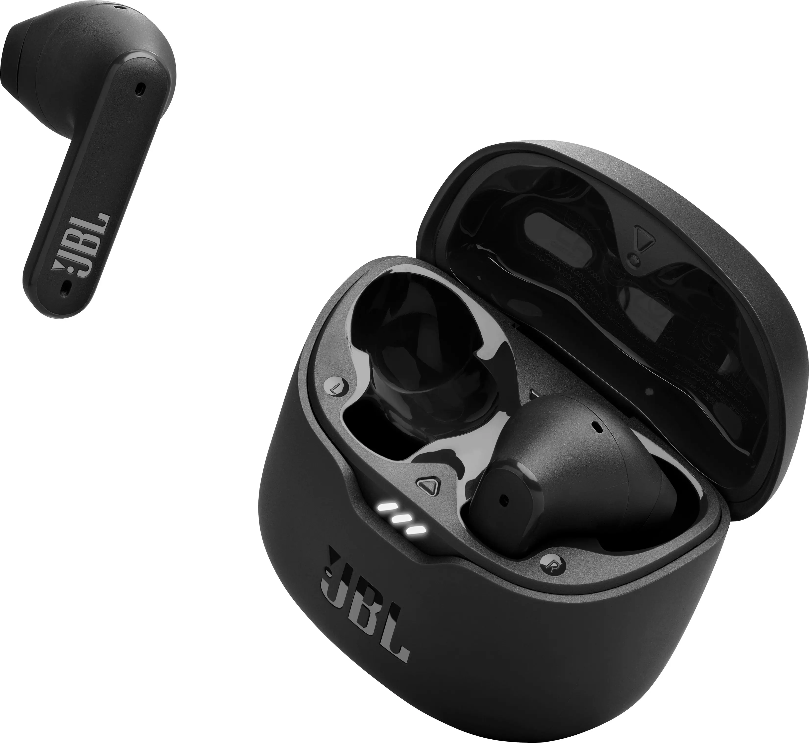 JBL - Tune Flex True Wireless Noise Cancelling Earbuds - Black - Image 2