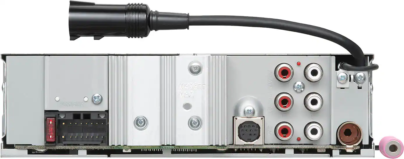 Kenwood - Bluetooth Digital Media (DM) Marine Receiver with Satellite Radio-Ready - Silver - Image 3