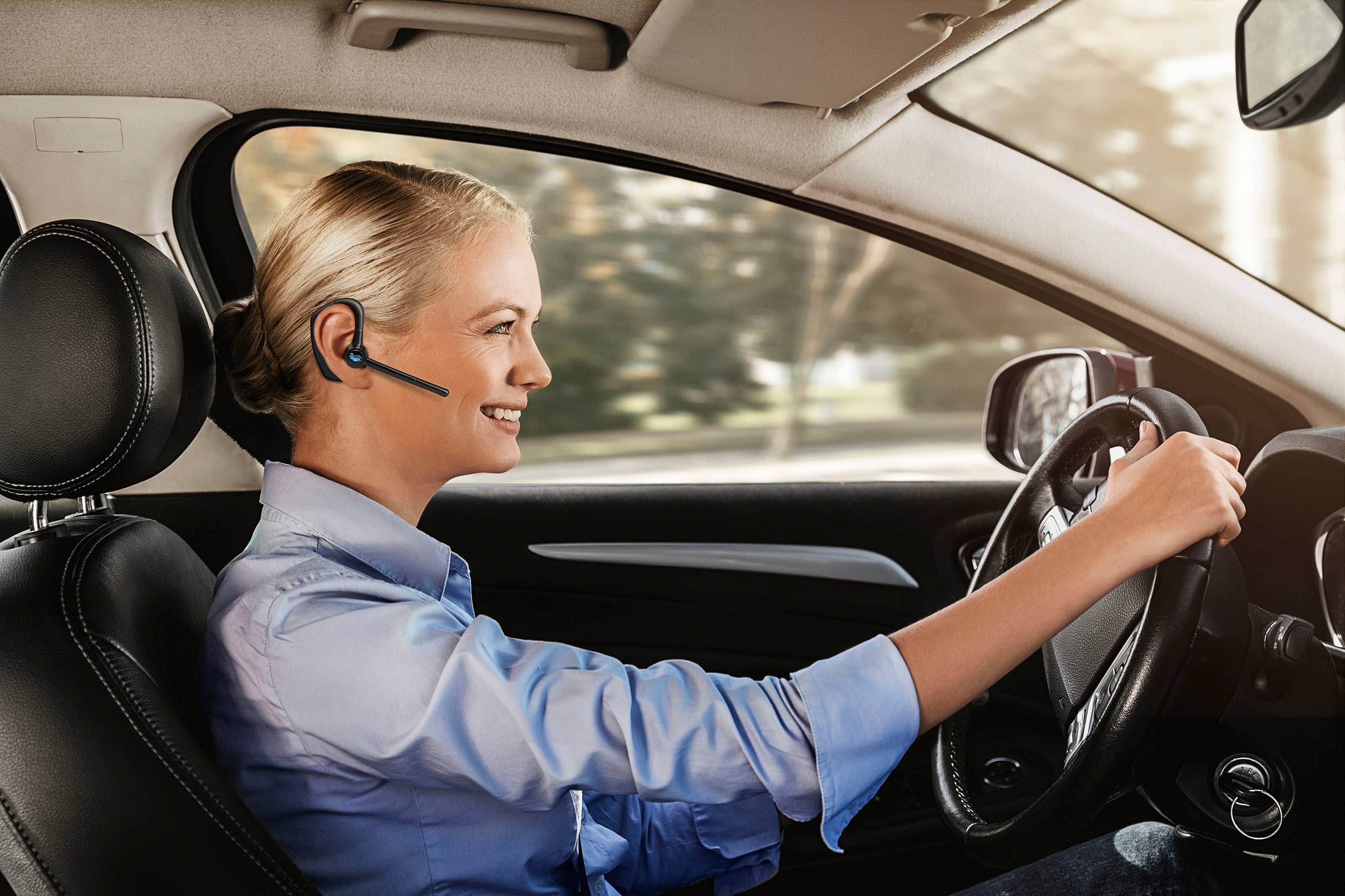 BlueParrott - M300-XT SE Wireless Bluetooth Mono Headset with 80% Noise-Cancelling Microphone and Lightweight Design - Black - Image 8