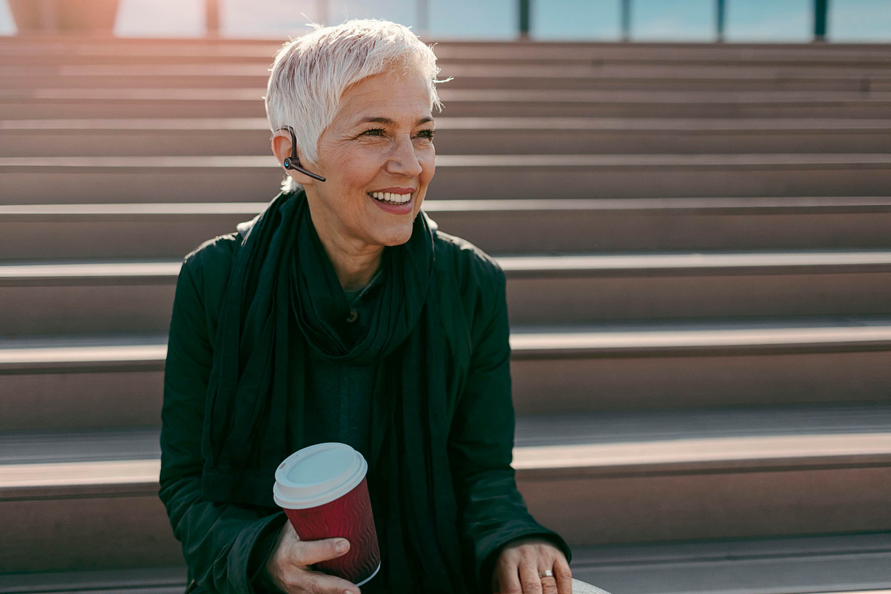 BlueParrott - M300-XT SE Wireless Bluetooth Mono Headset with 80% Noise-Cancelling Microphone and Lightweight Design - Black - Image 13