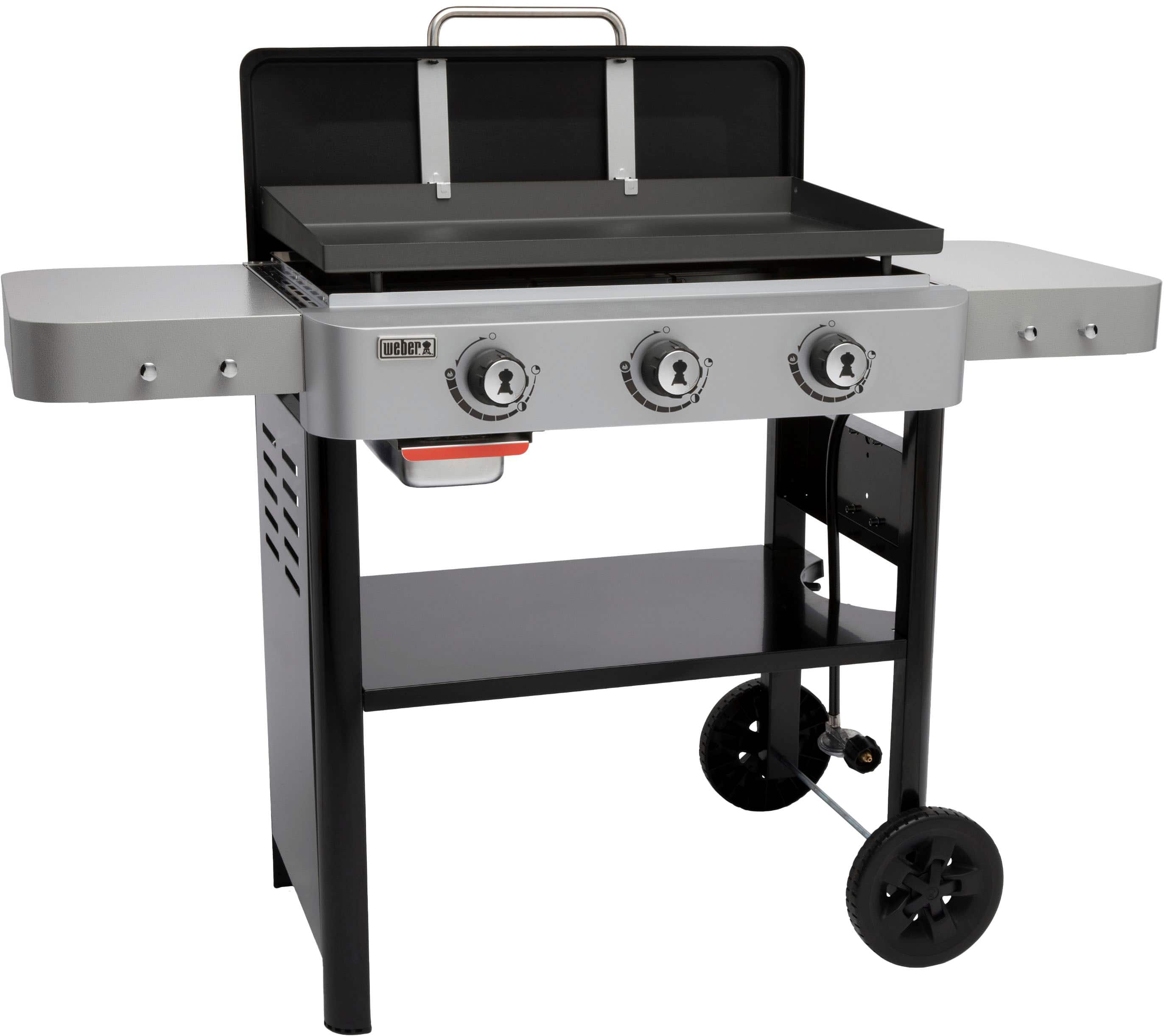 Weber - 28" Outdoor Gas Griddle - Black - Image 4