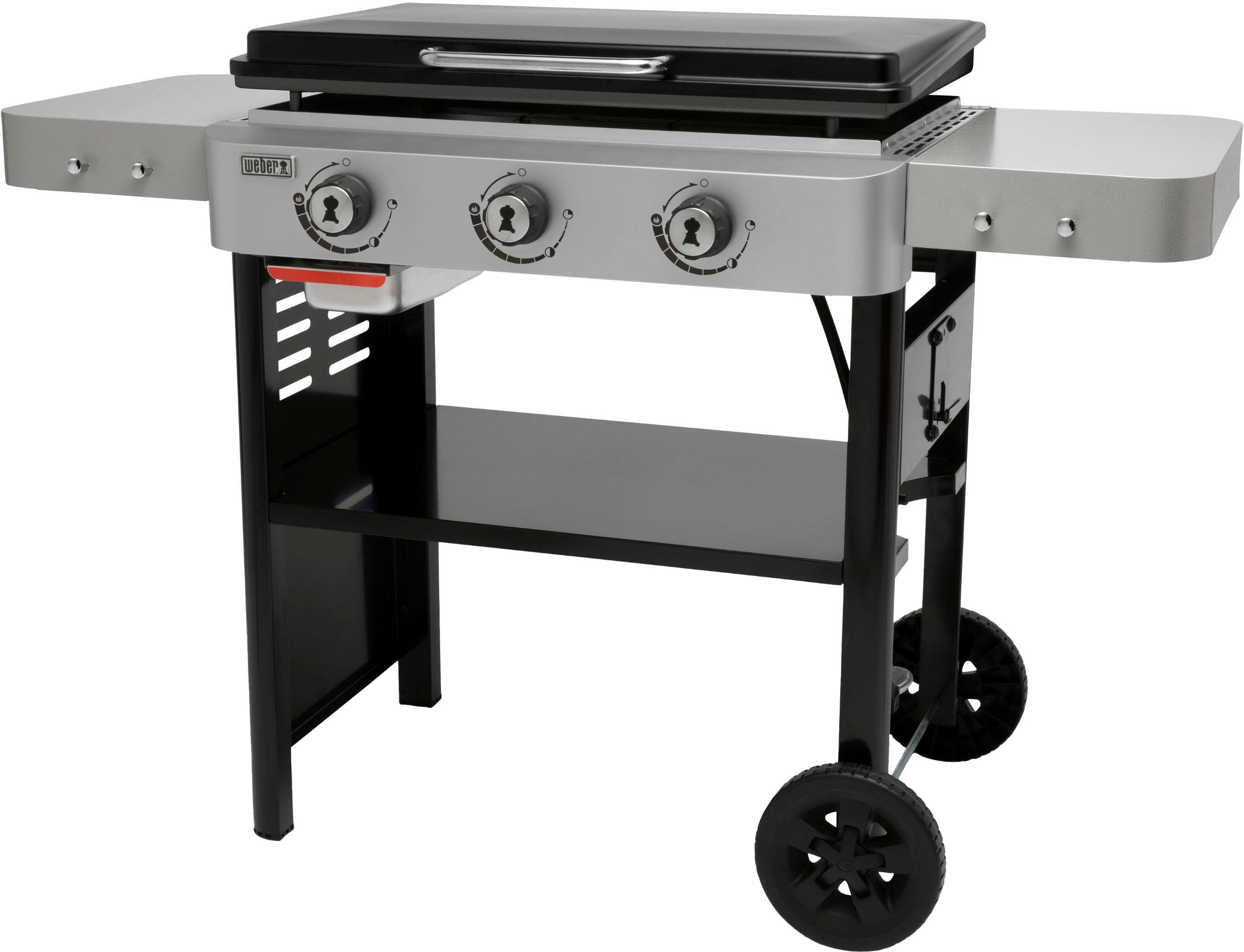 Weber - 28" Outdoor Gas Griddle - Black - Image 5
