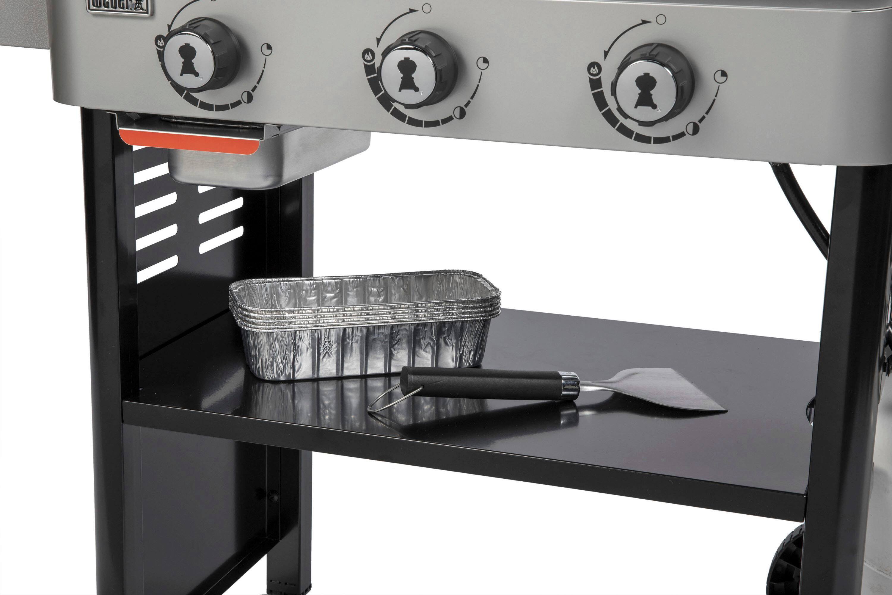 Weber - 28" Outdoor Gas Griddle - Black - Image 11