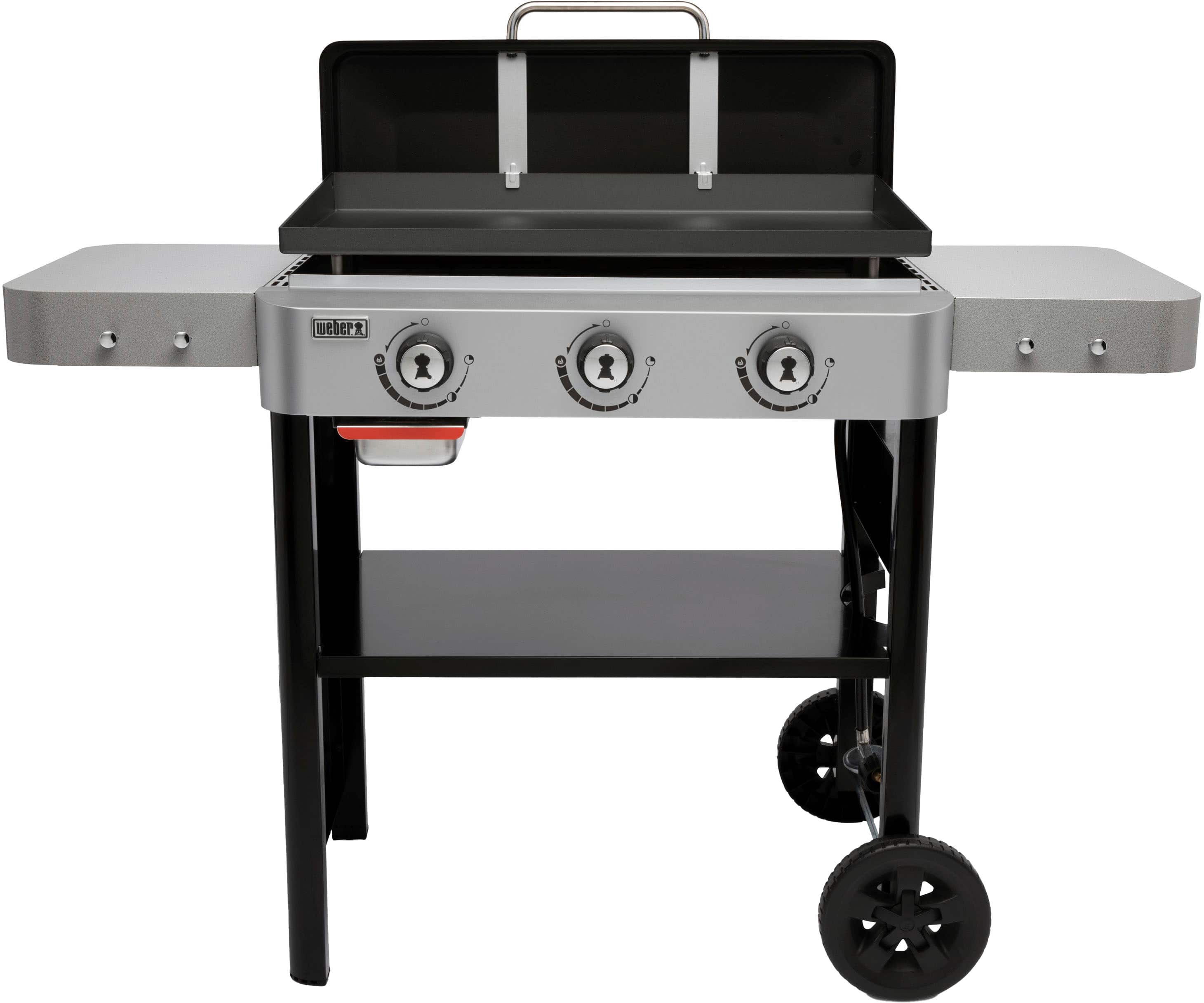 Weber - 28" Outdoor Gas Griddle - Black - Image 2