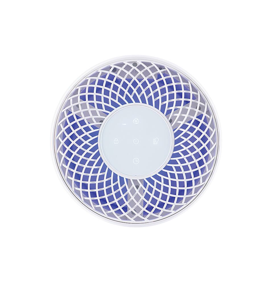 Profile - 92 Sq. Ft Carbon Filter Air Purifier - Eggshell White - Image 8