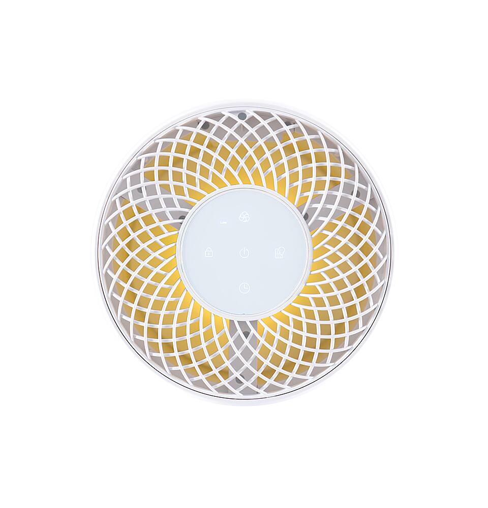 Profile - 92 Sq. Ft Carbon Filter Air Purifier - Eggshell White - Image 9