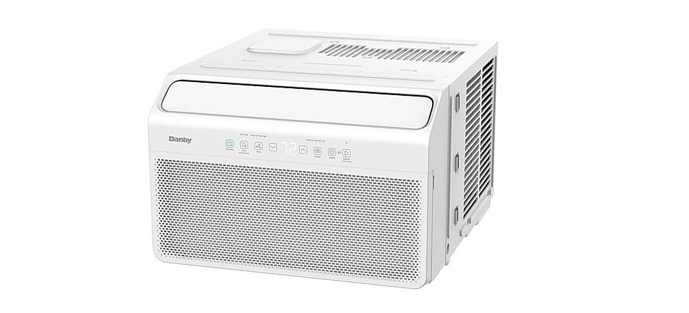 Danby - DAC100B8IWDB-6 450 Sq. Ft. 10,000 BTU Inverter Window Air Conditioner - White - Image 2