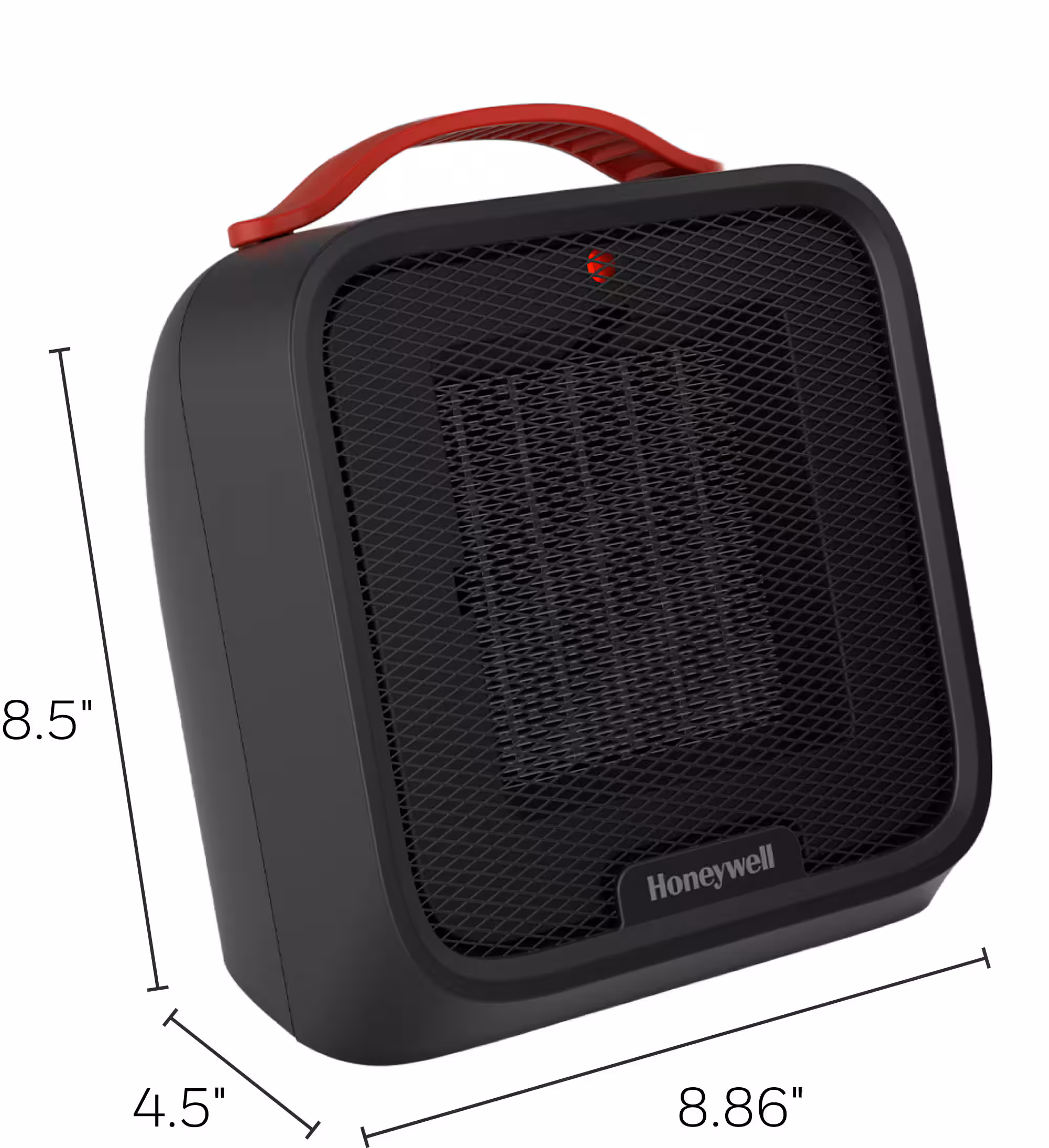 Honeywell - UberHeat 5 Ceramic Heater - Black - Image 5