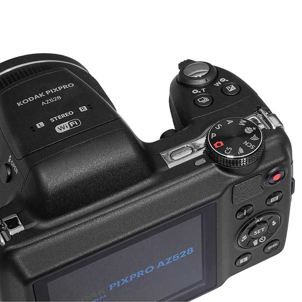 Kodak - PIXPRO AZ528 Bridge Camera - Black - Image 8