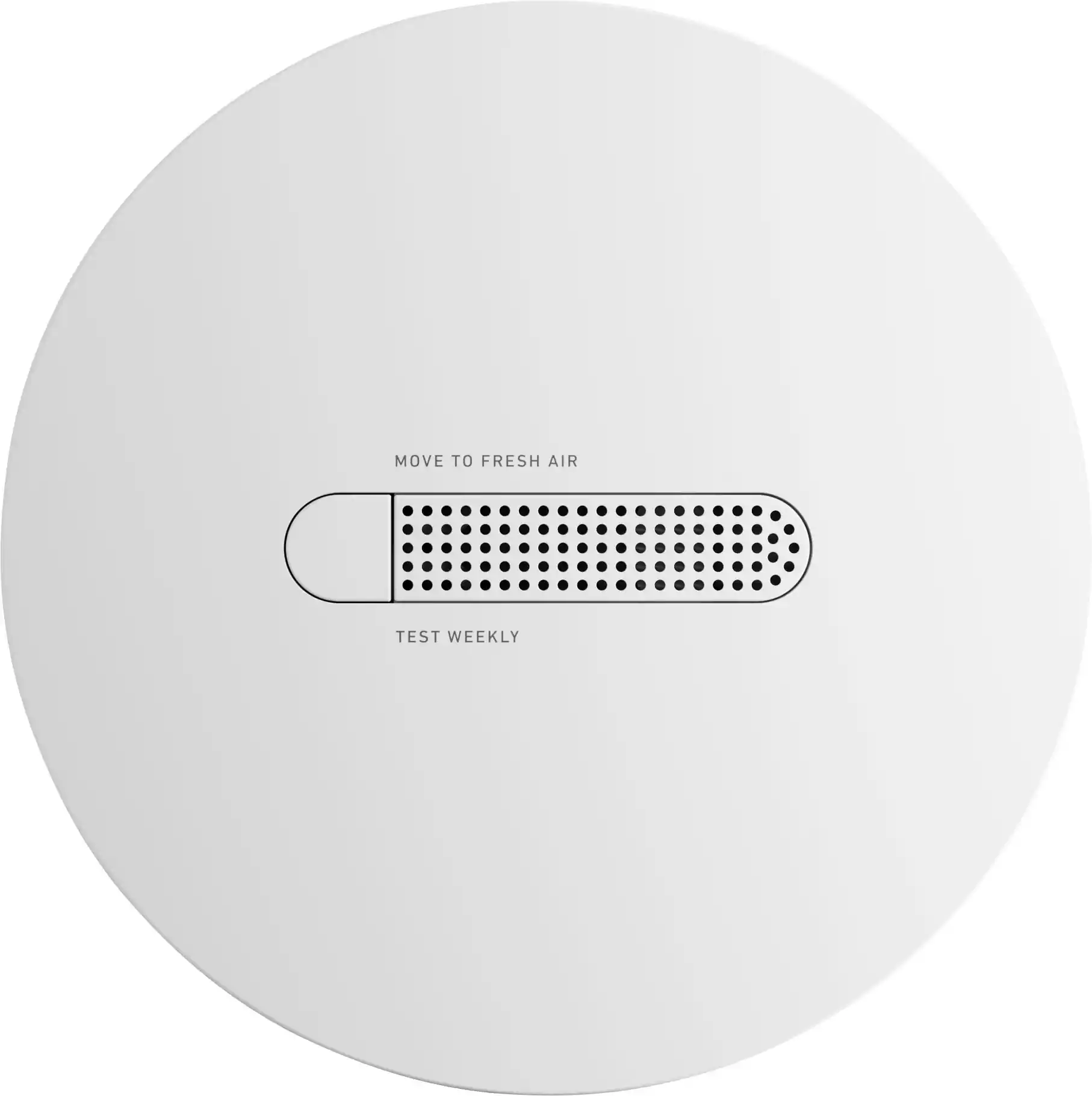 SimpliSafe - Smoke & Carbon Monoxide Detector - White