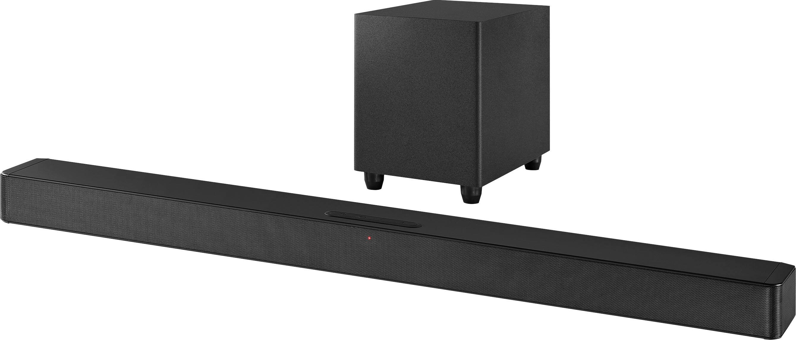 Insignia™ - 2.1-Channel Soundbar with Wireless Subwoofer and DTS:Virtual X - Black - Image 2