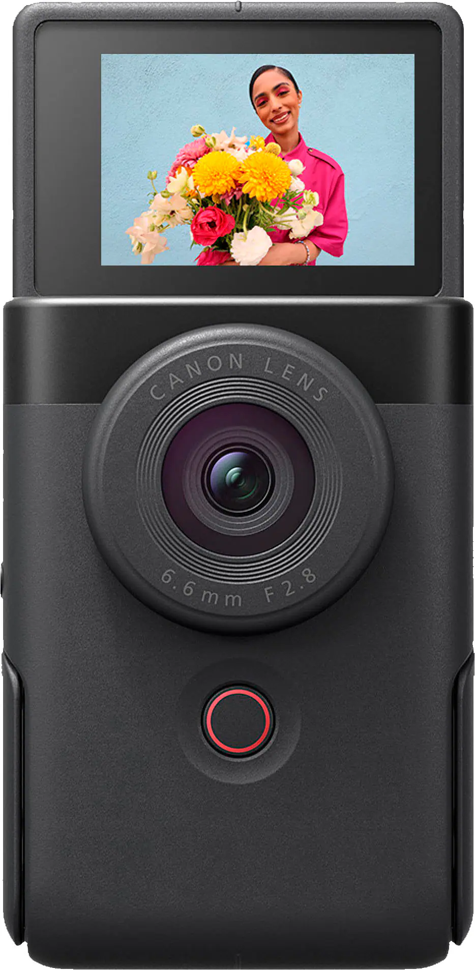 Canon - PowerShot V10 4K Video 20.9-Megapixel Digital Camera for Vloggers and Content Creators - Black - Image 5