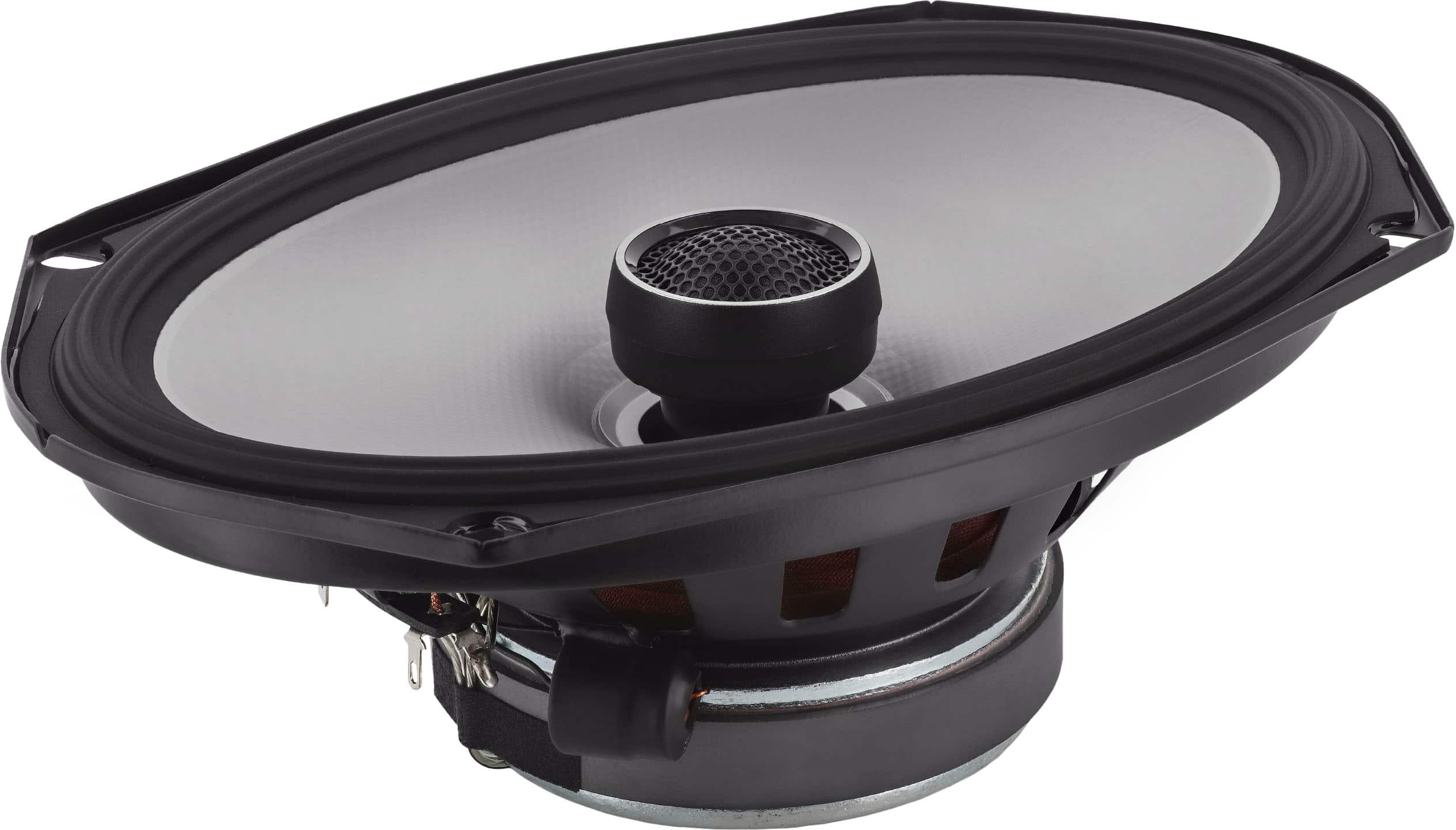 Alpine - S-Series 6 x 9" Hi-Resolution Coaxial Car Speakers with Glass Fiber Reinforced Cone (Pair) - Black - Image 2