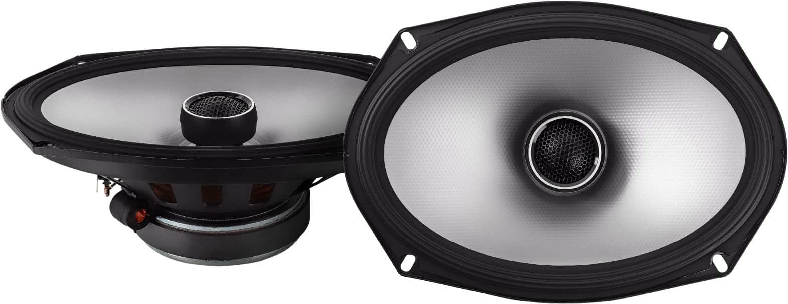 Alpine - S-Series 6 x 9" Hi-Resolution Coaxial Car Speakers with Glass Fiber Reinforced Cone (Pair) - Black