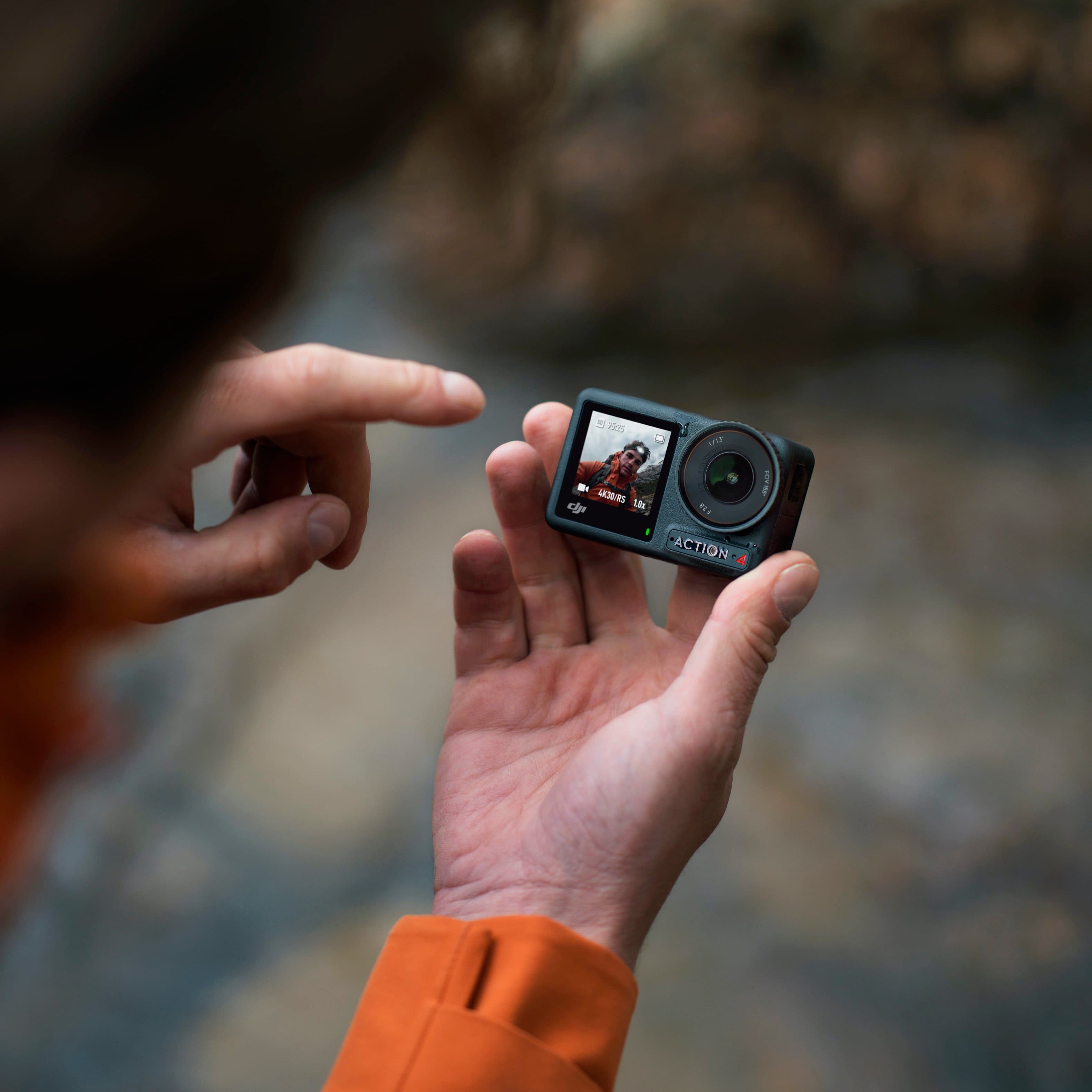 DJI - Osmo Action 4 4K Action Camera Standard Bundle - Gray - Image 8