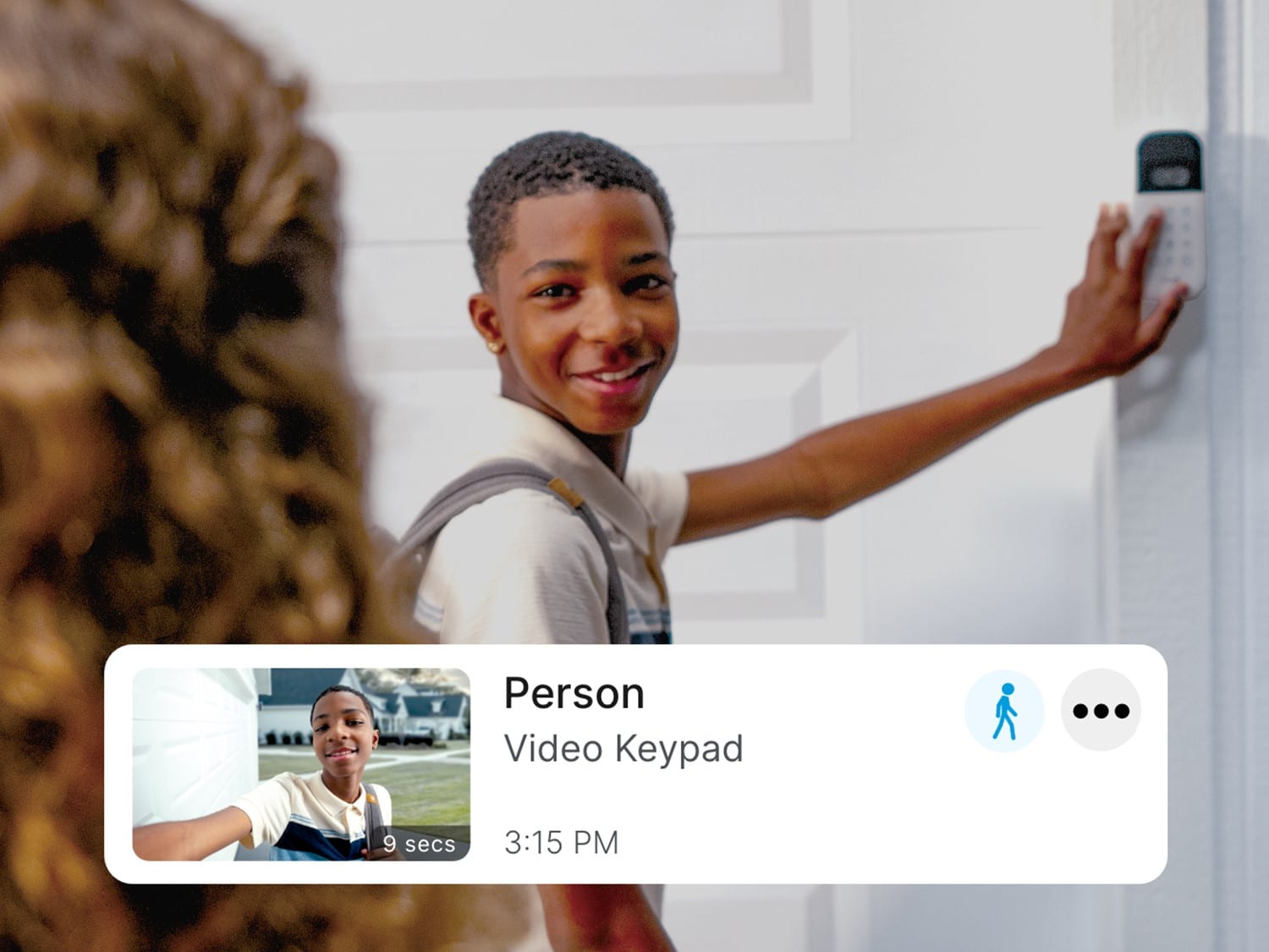 Chamberlain - MyQ Smart Garage Video Keypad – Battery Operated - White - Image 6