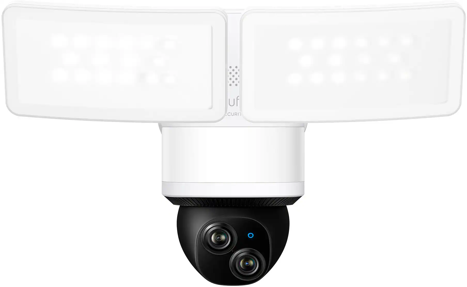eufy - E340 Outdoor Wired 3K PTZ Security Camera with Floodlights and Dual Lens - White
