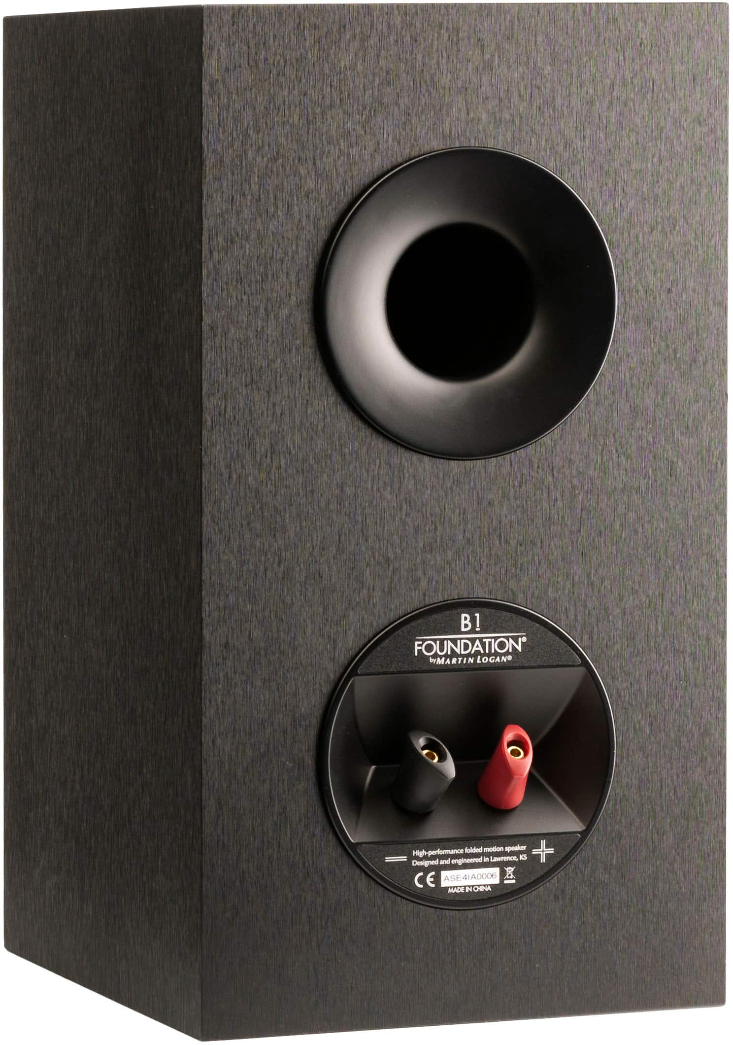 MartinLogan - Motion Foundation B1 2-Way Bookshelf Speaker with 5.5” Midbass Driver (Each) - Black - Image 6