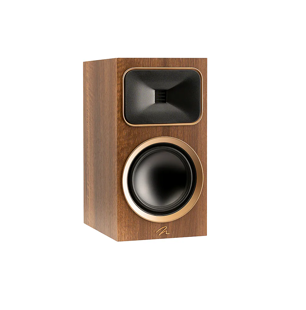 MartinLogan - Motion Foundation B2 2-Way Bookshelf Speaker with 6.5” Midbass Driver (Each) - Walnut - Image 2