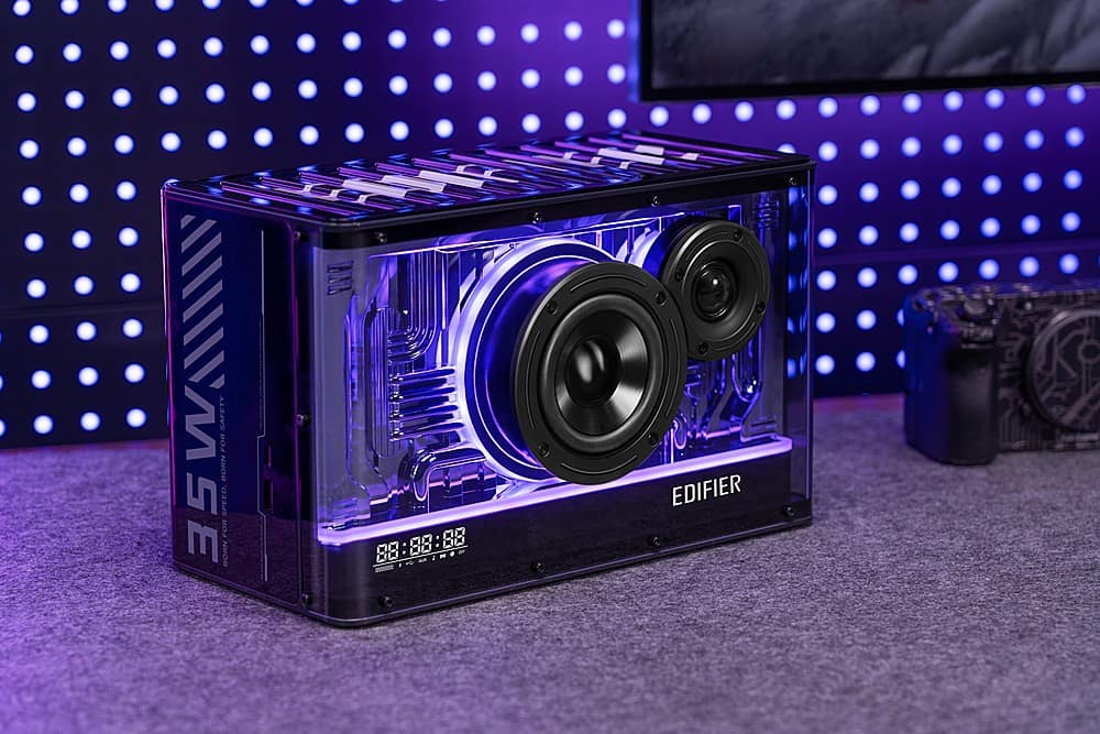 Edifier - QD35 40W Bluetooth Speaker with 35W GaN Charger (Each) - Multi - Image 6