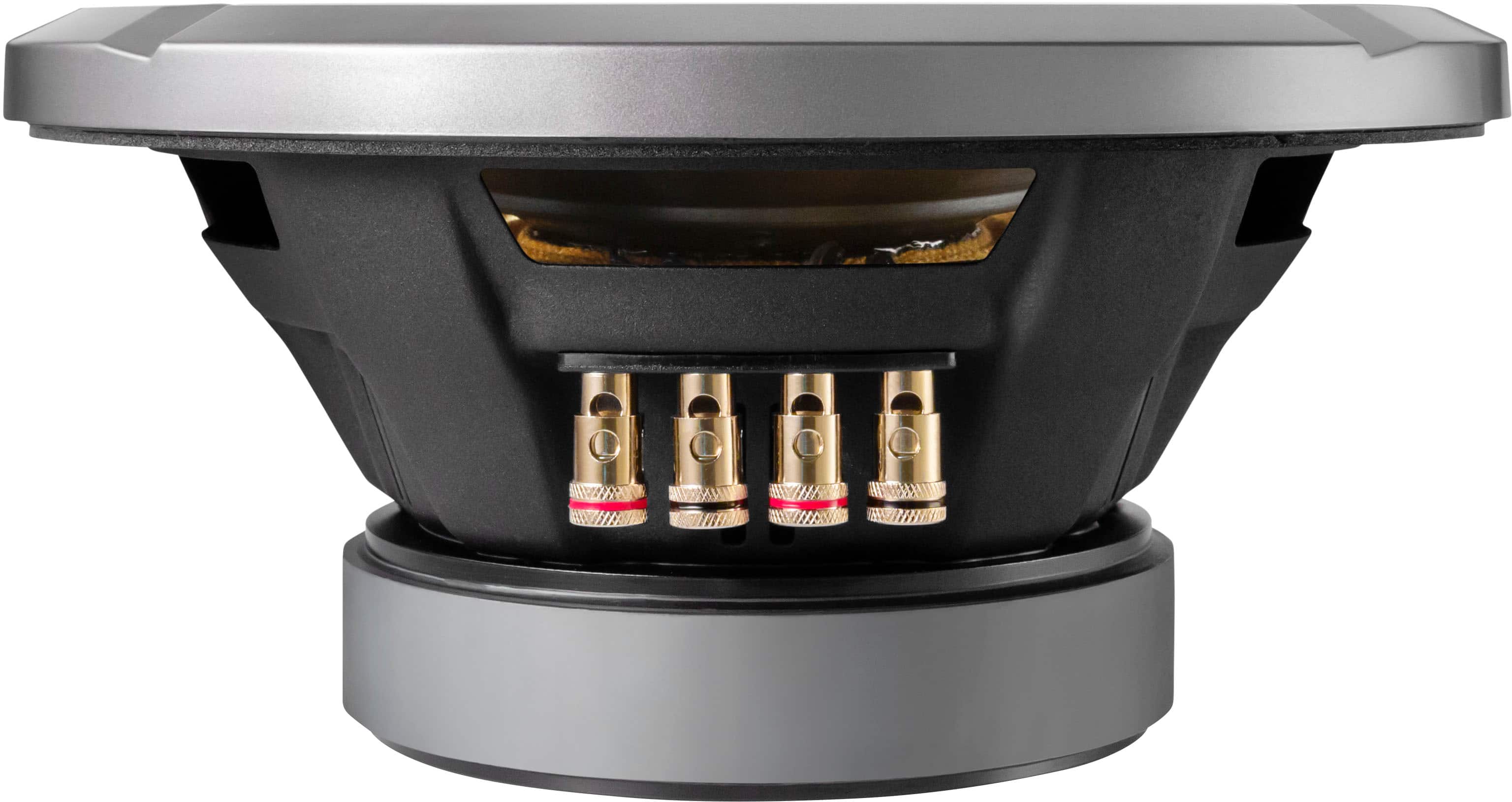 Alpine - Next Generation S-Series 10" Dual-Voice Coil 2-Ohm Subwoofer - Black - Image 4