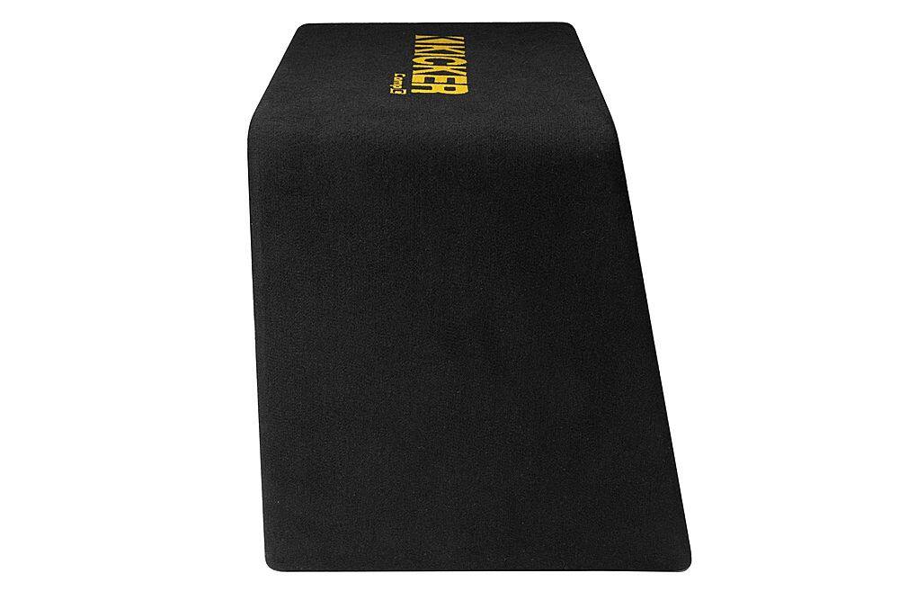 KICKER - CompC 12" Loaded Enclosures Single-Voice-Coil 2-Ohm Subwoofer - Black - Image 7