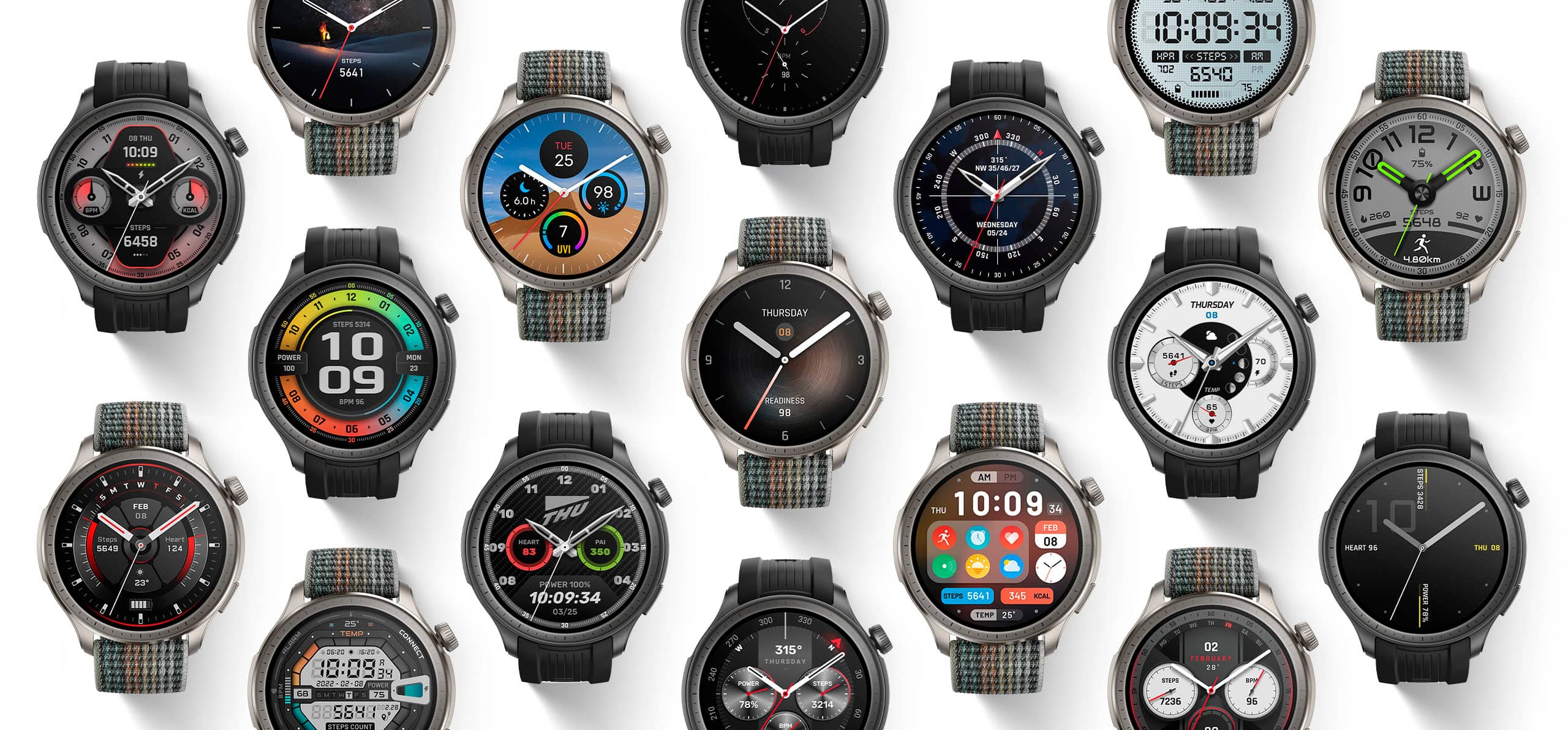 Amazfit - Balance Smartwatch 38mm Aluminum Alloy - Black - (2023) - Image 2