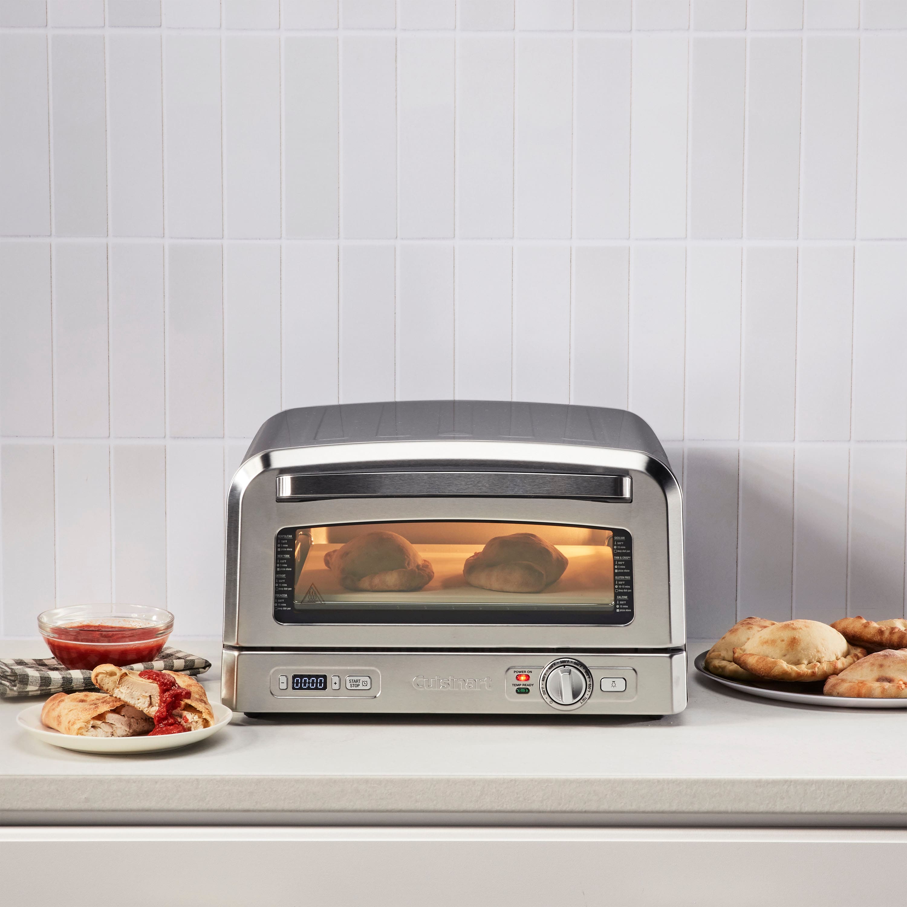 Cuisinart - Indoor Pizza Oven - Silver - Image 13