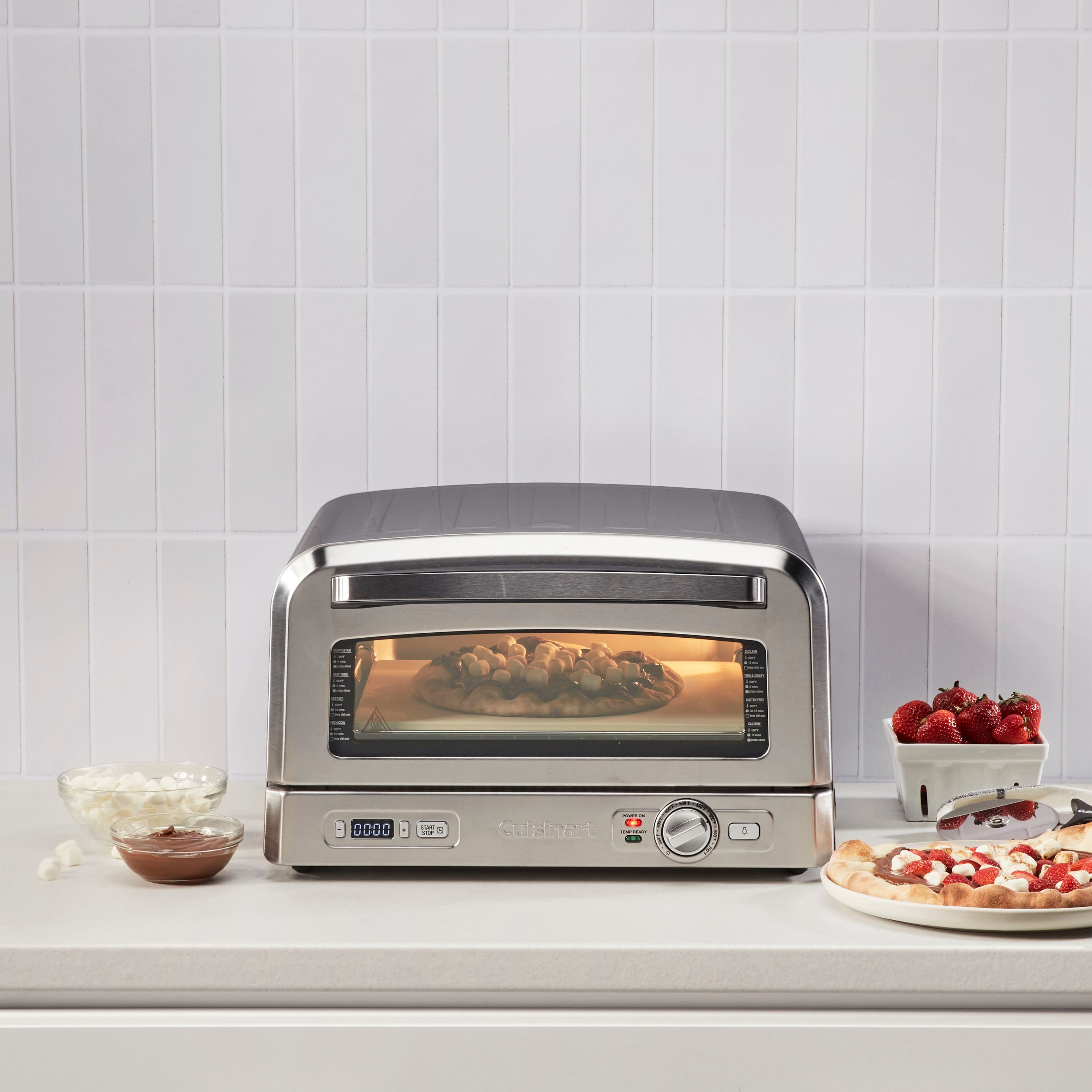 Cuisinart - Indoor Pizza Oven - Silver - Image 14