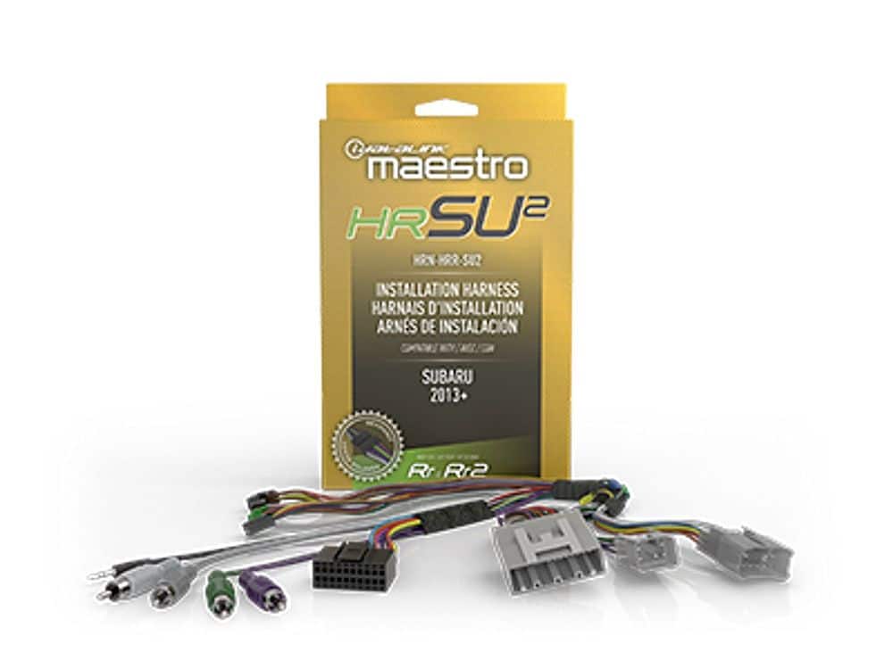 Maestro - Wiring Harness for Select 2012-2021 Subaru Vehicles - Black