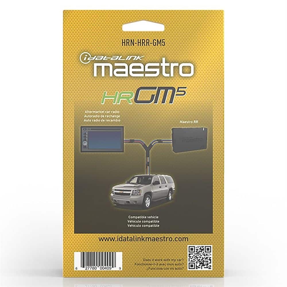 Maestro - Radio Wiring T-Harness for Select 2006+ BM Vehicles with Speaker and HU Connectors - Black - Image 2