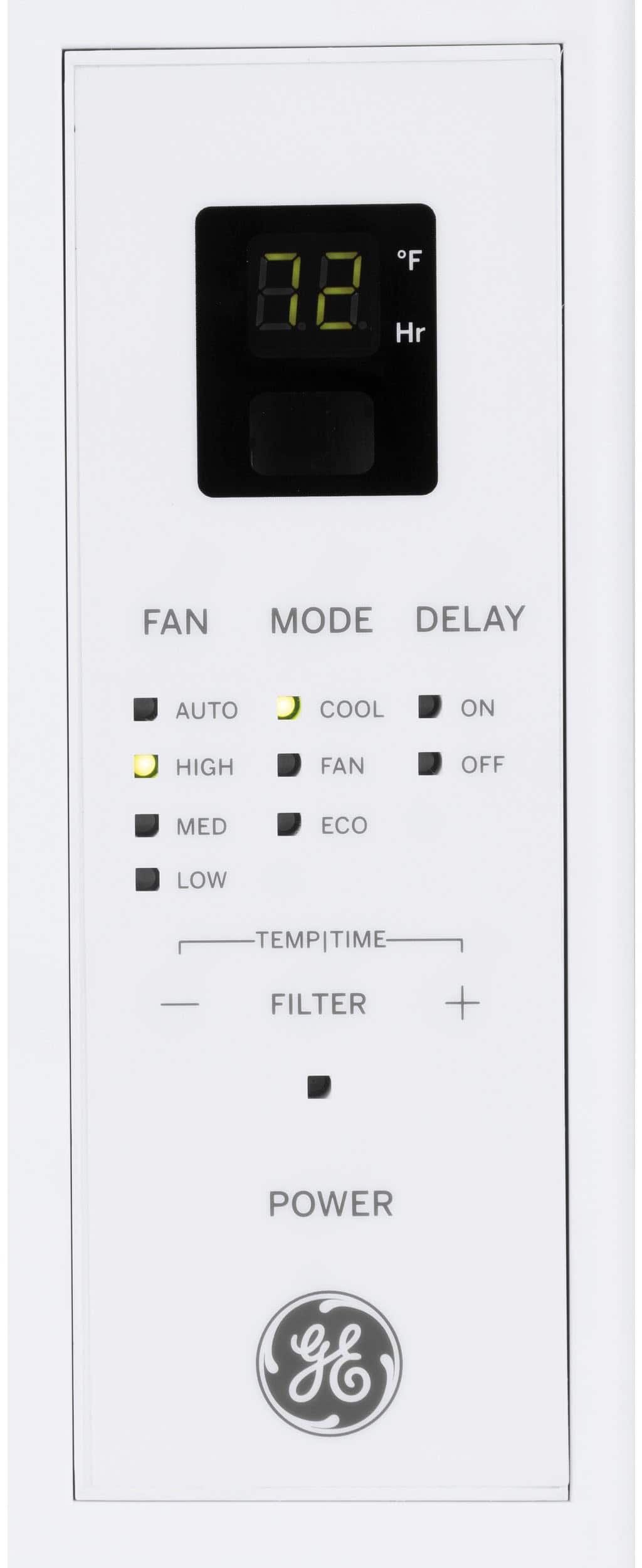 GE - 150 Sq. Ft 5000 BTU Window Air Conditioner - White - Image 11