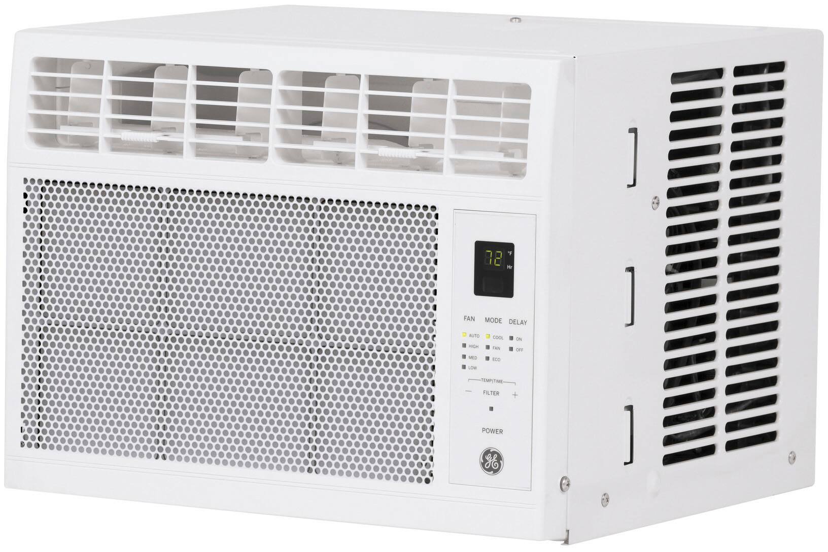 GE - 150 Sq. Ft 5000 BTU Window Air Conditioner - White - Image 10