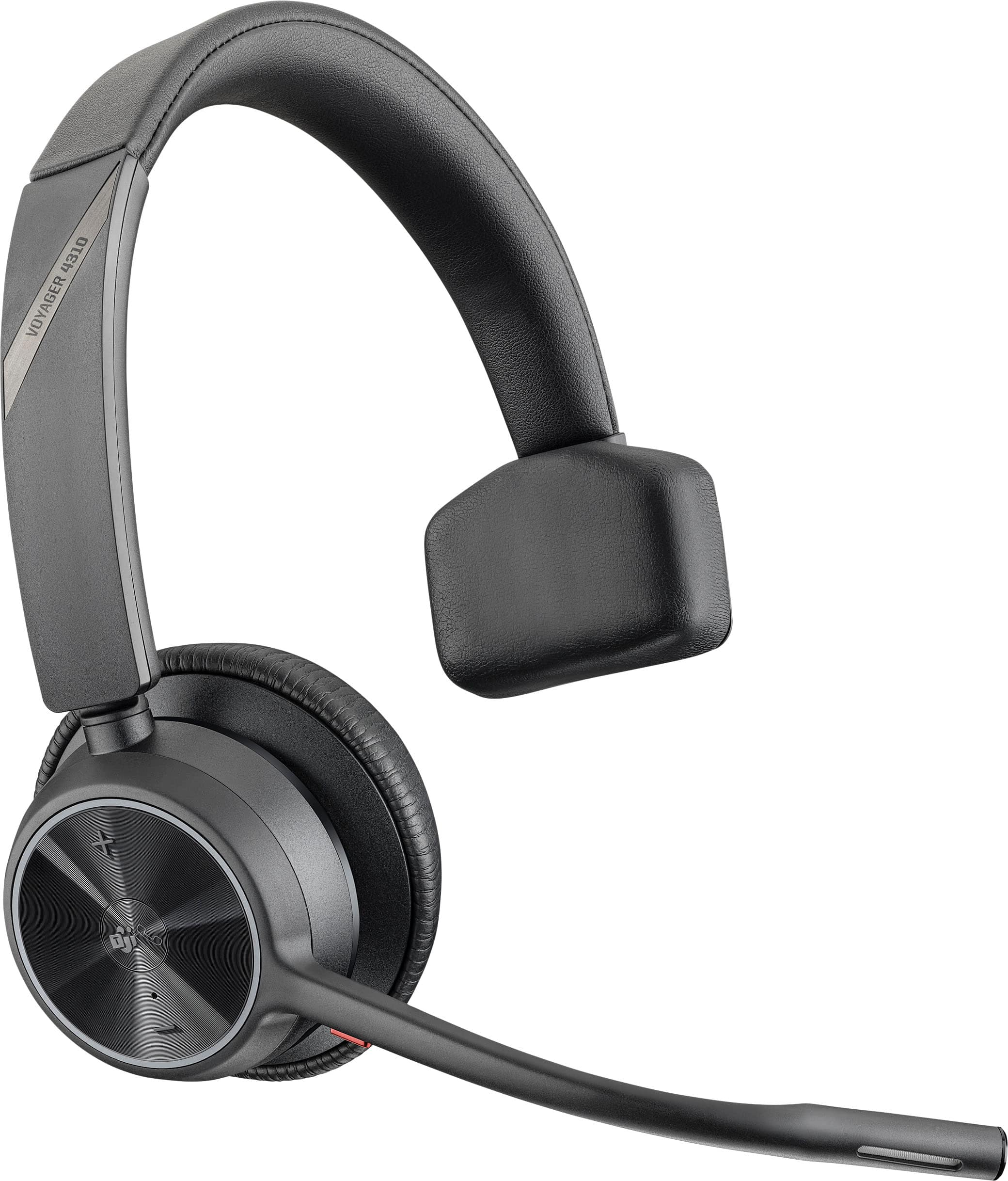 Poly - Voyager 4310 Wireless Noise Cancelling Single Ear Headset with mic - Black - Image 2