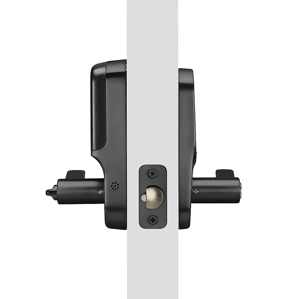 Yale - Assure Lock - Smart Lock Wi-Fi Lever with Touchscreen Keypad | Key Access - Black Suede - Image 2