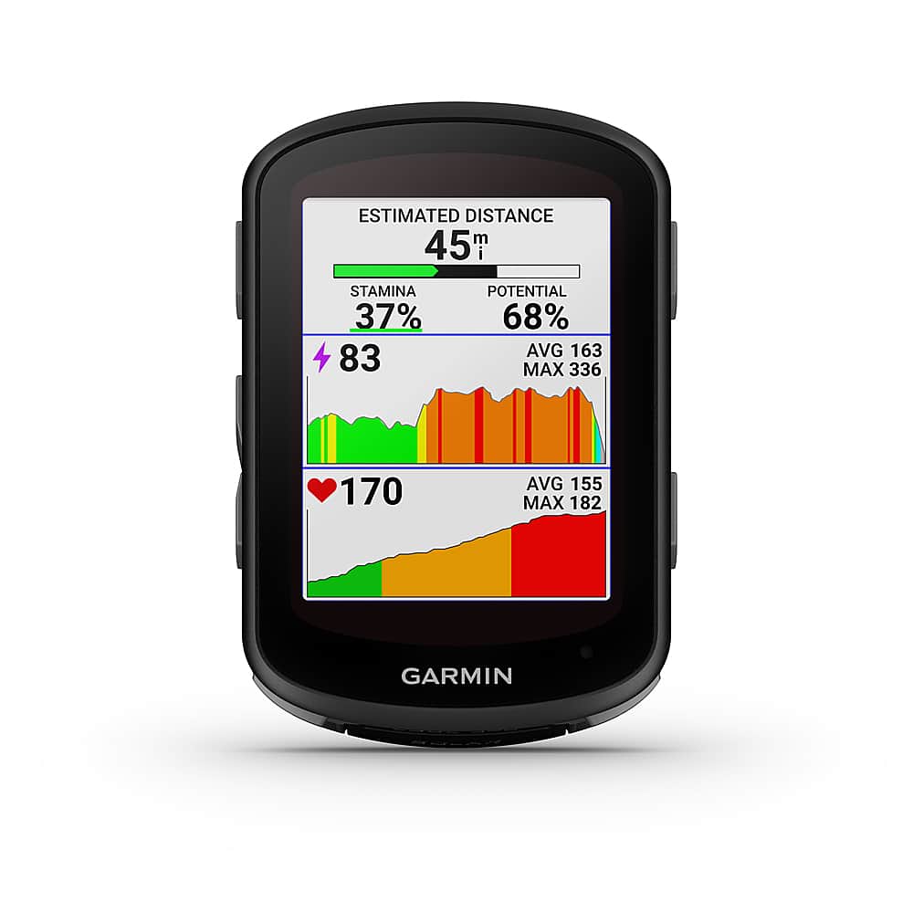 Garmin - Edge 540 Solar 2.6" GPS Bike Computer - Black - Image 7