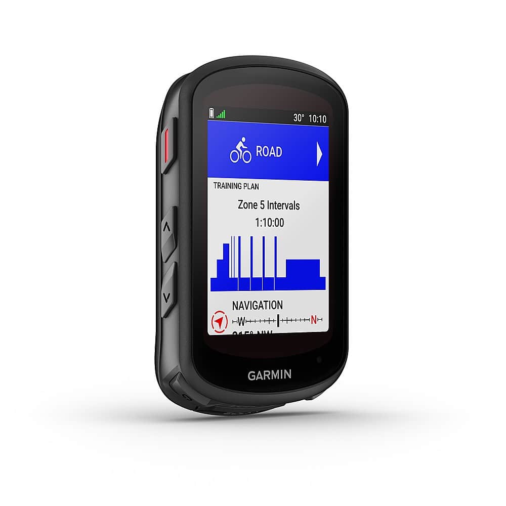 Garmin - Edge 540 Solar 2.6" GPS Bike Computer - Black - Image 2