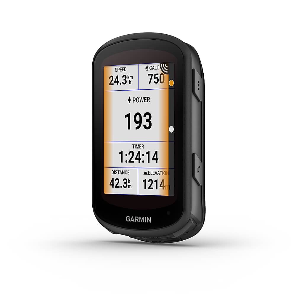 Garmin - Edge 540 Solar 2.6" GPS Bike Computer - Black - Image 3