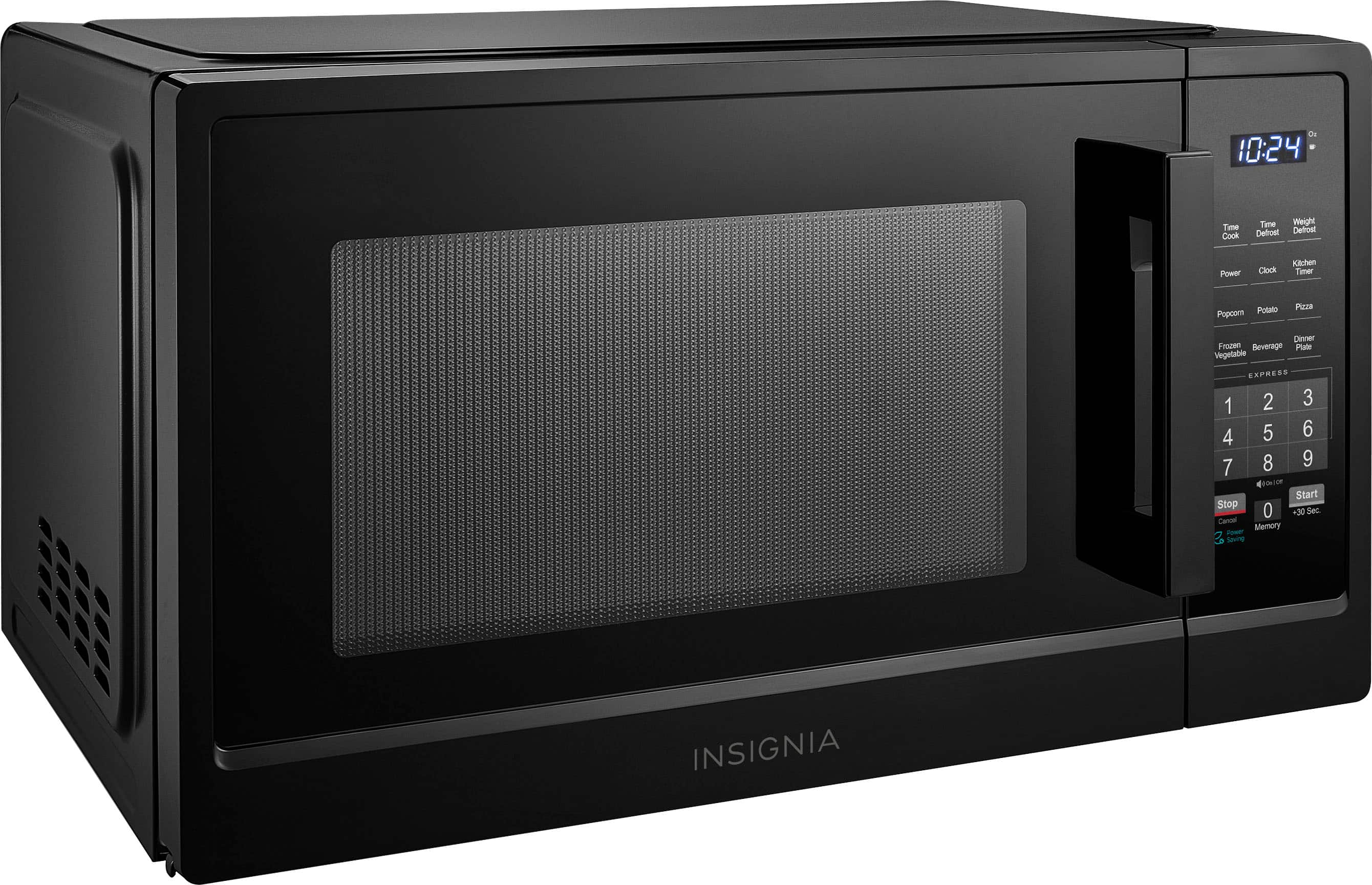 Insignia™ - 1.1 Cu. Ft. Countertop Microwave - Black - Image 9