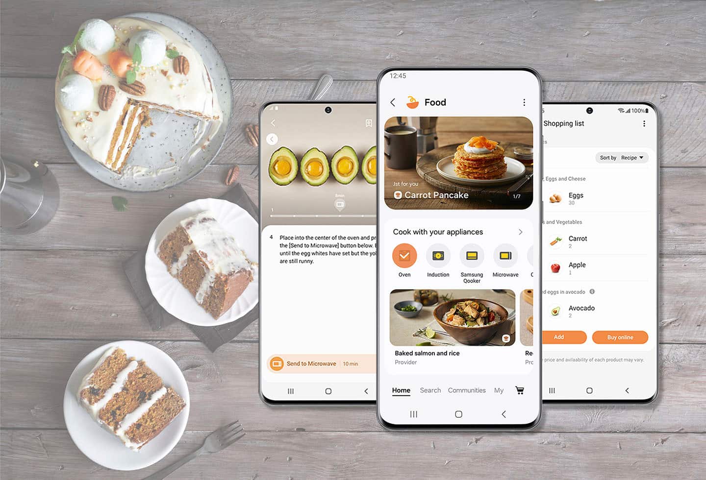 Samsung - 2.1 Cu. Ft. Over-the-Range Microwave with Sensor Cooking and Wi-Fi Connectivity - Stainless Steel - Image 12