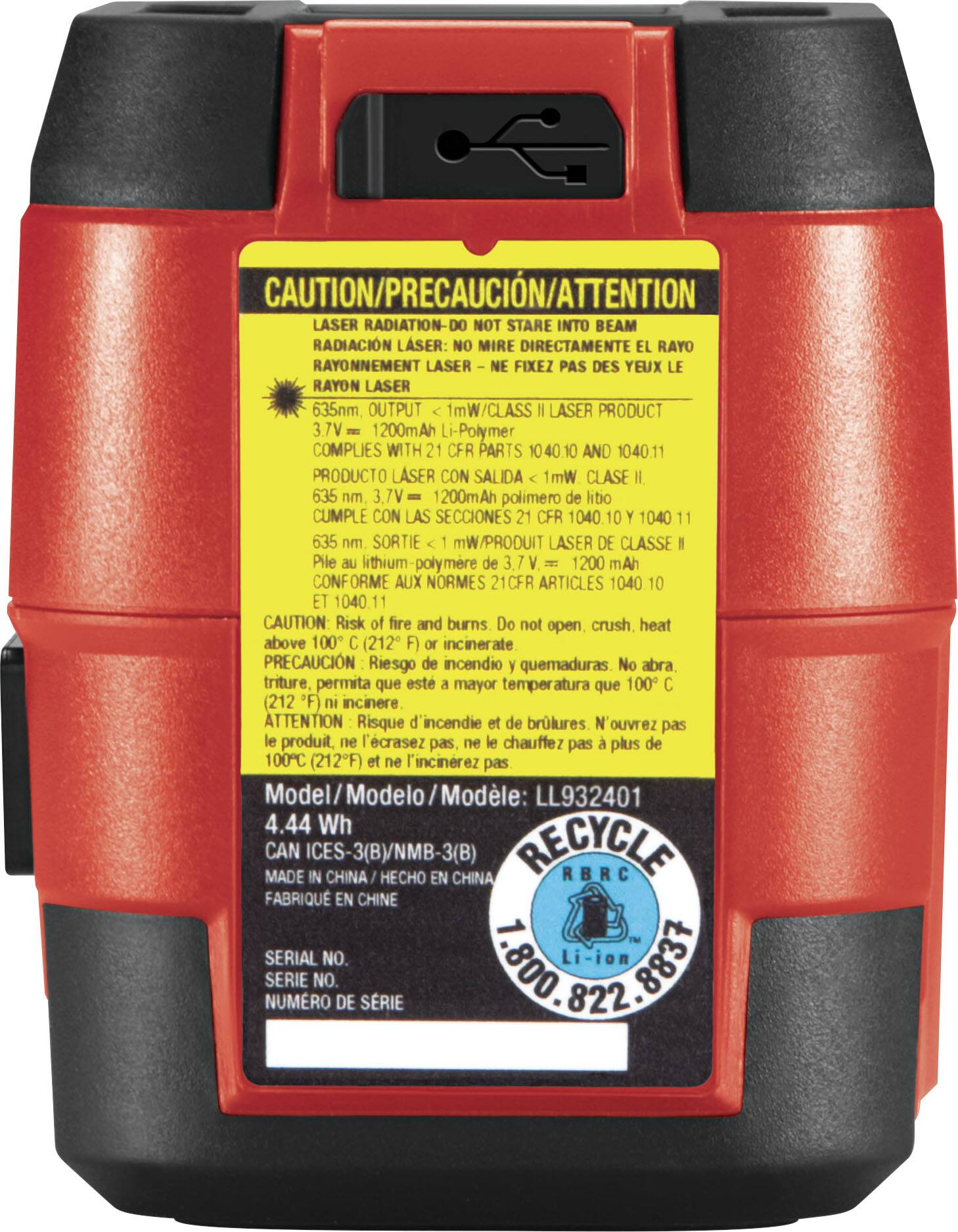 Skil - Self-Leveling Green Cross Line Laser with Projected Measuring Marks - Black/Red - Image 5