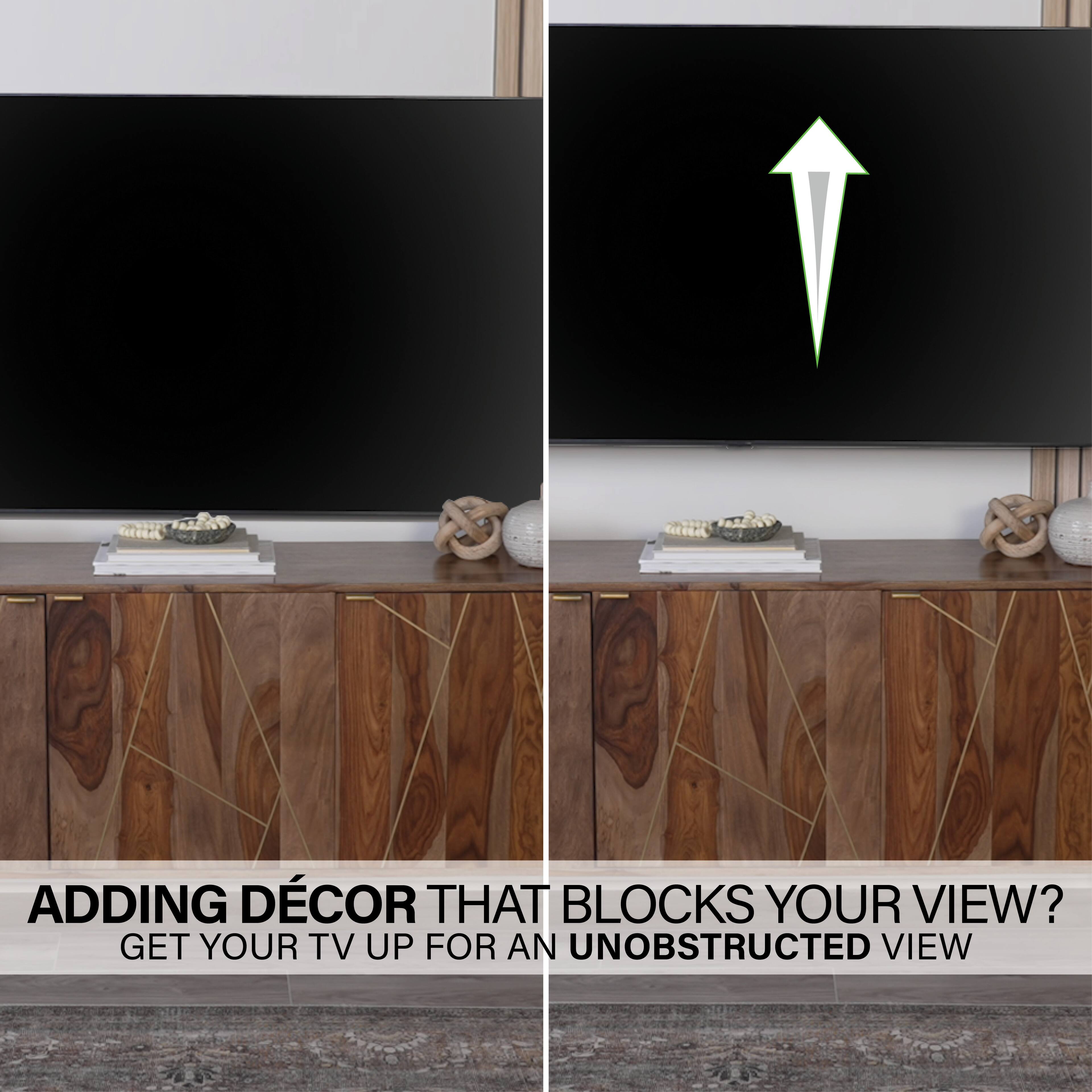 SANUS Elite - Advanced Full-Motion 4D + Shift TV Wall Mount for TVs 19"-43" up to 40 lbs - Shifts up to 4" for Perfect Placement - Black - Image 14