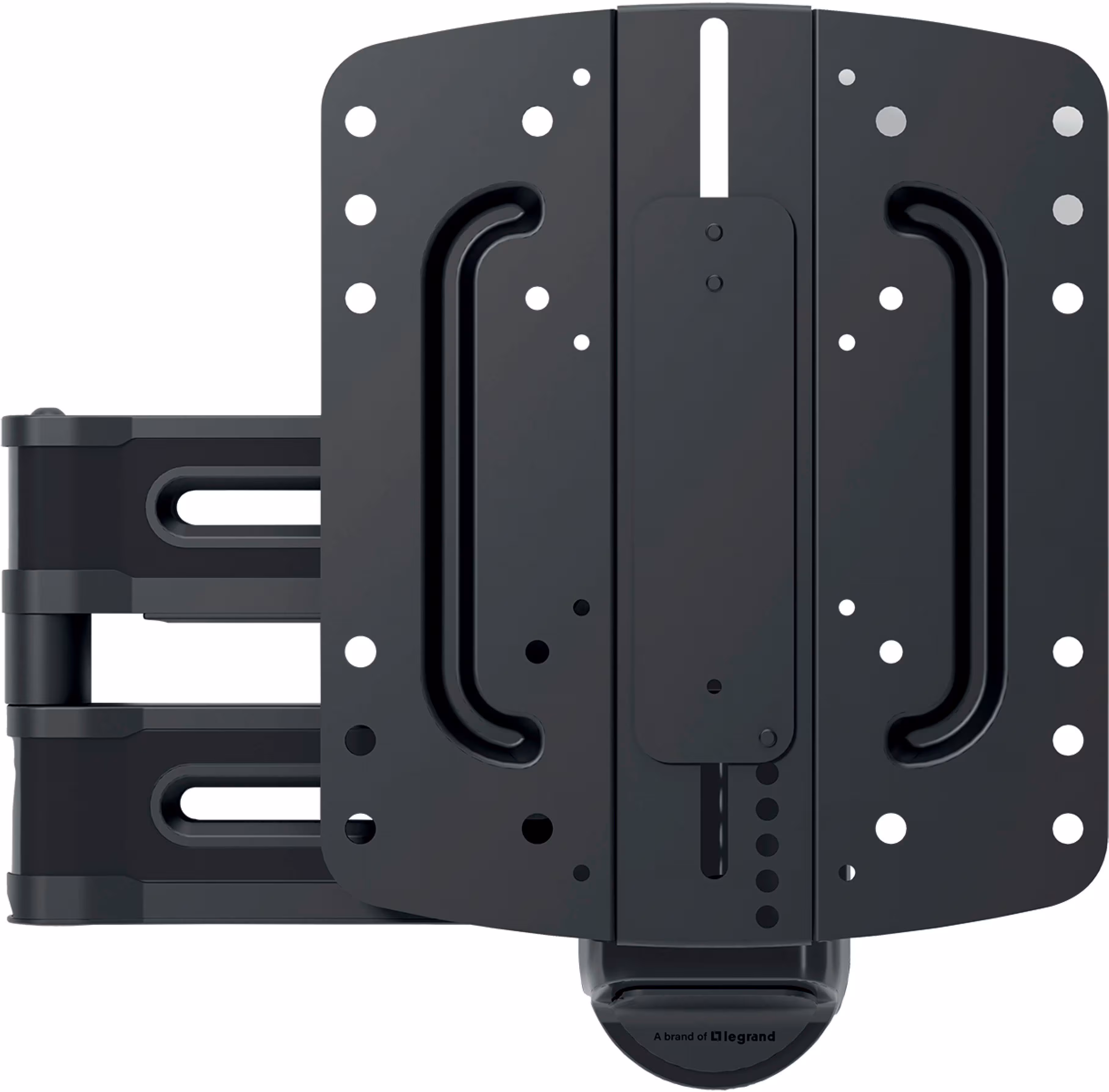 SANUS Elite - Advanced Full-Motion 4D + Shift TV Wall Mount for TVs 19"-43" up to 40 lbs - Shifts up to 4" for Perfect Placement - Black - Image 2