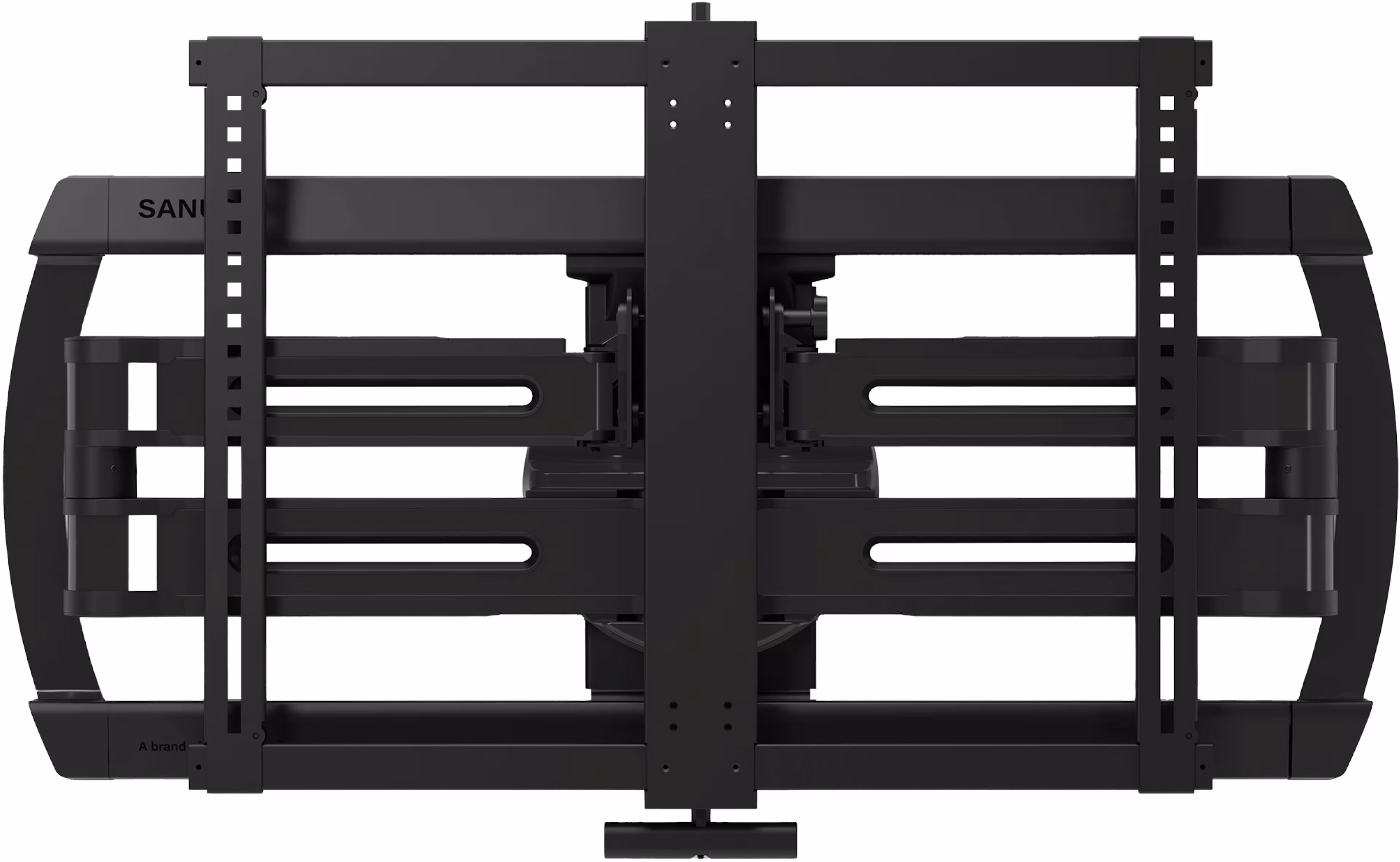 SANUS Elite - Advanced Full-Motion 4D + Shift TV Wall Mount for TVs 42"-90" up to 125 lbs - Shifts up to 8" for Perfect Placement - Black - Image 2