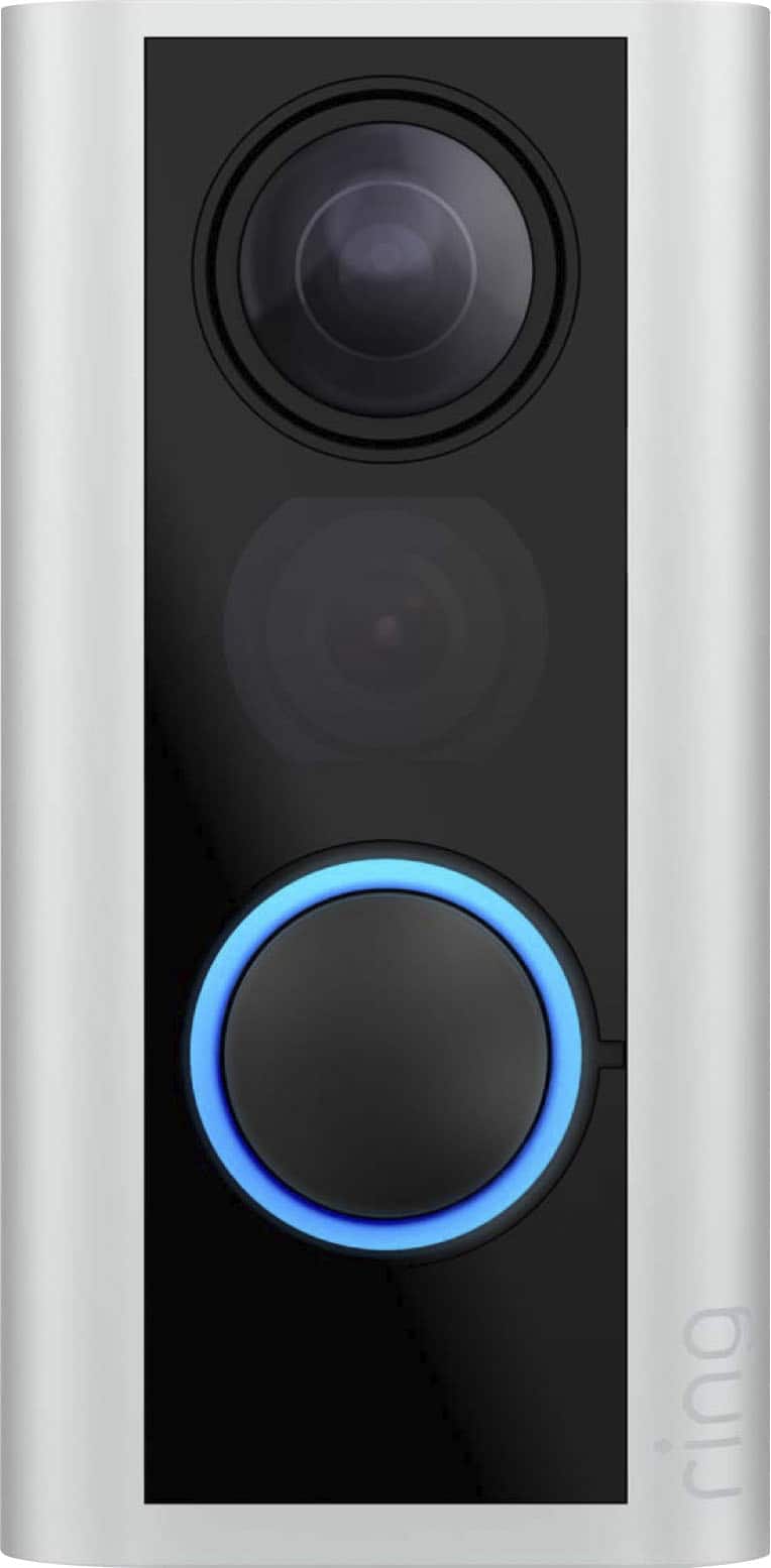 Ring - Peephole Cam Video Doorbell - Battery - Satin Nickel - Image 2